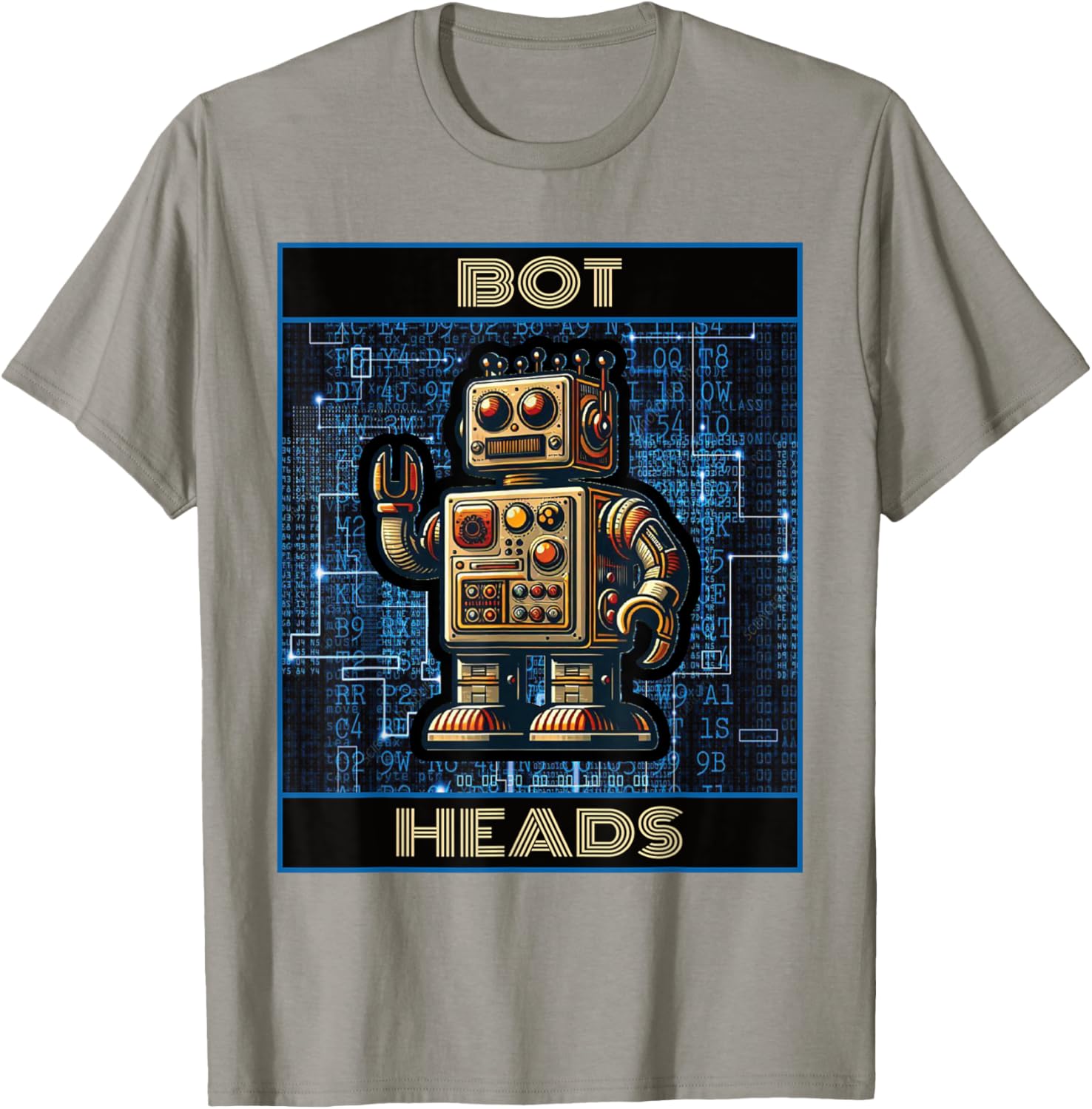 Robot Tech Bot Programmer T-Shirt for Tech Enthusiasts and Coders - 3