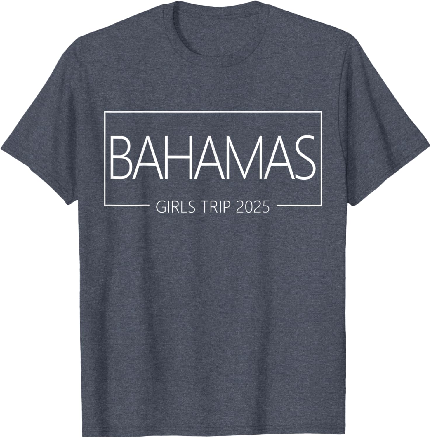 Girls Trip Bahamas 2025 T-Shirt for Women's Birthday Weekend Squad - 1