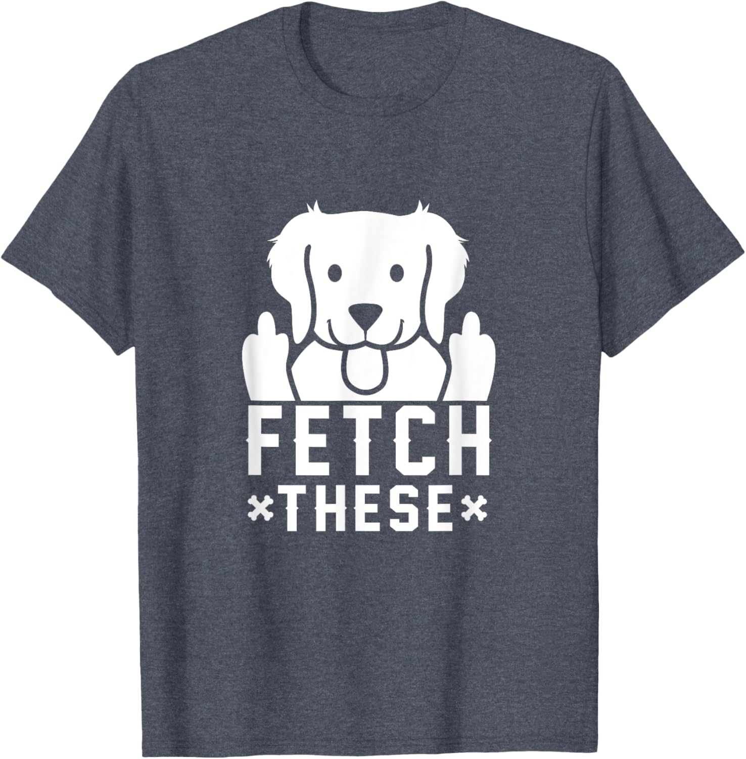 Funny Dog Middle Finger T-Shirt for Pet Lovers - Unique Gift Idea - 6