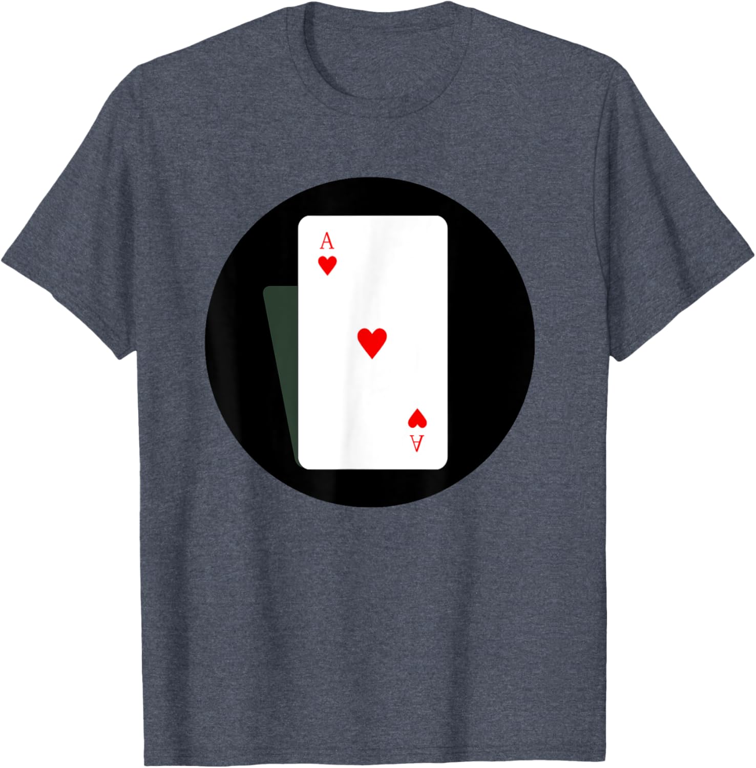 Ace of Hearts T-Shirt for Stylish Comfort in Clothing and Accessories - 23