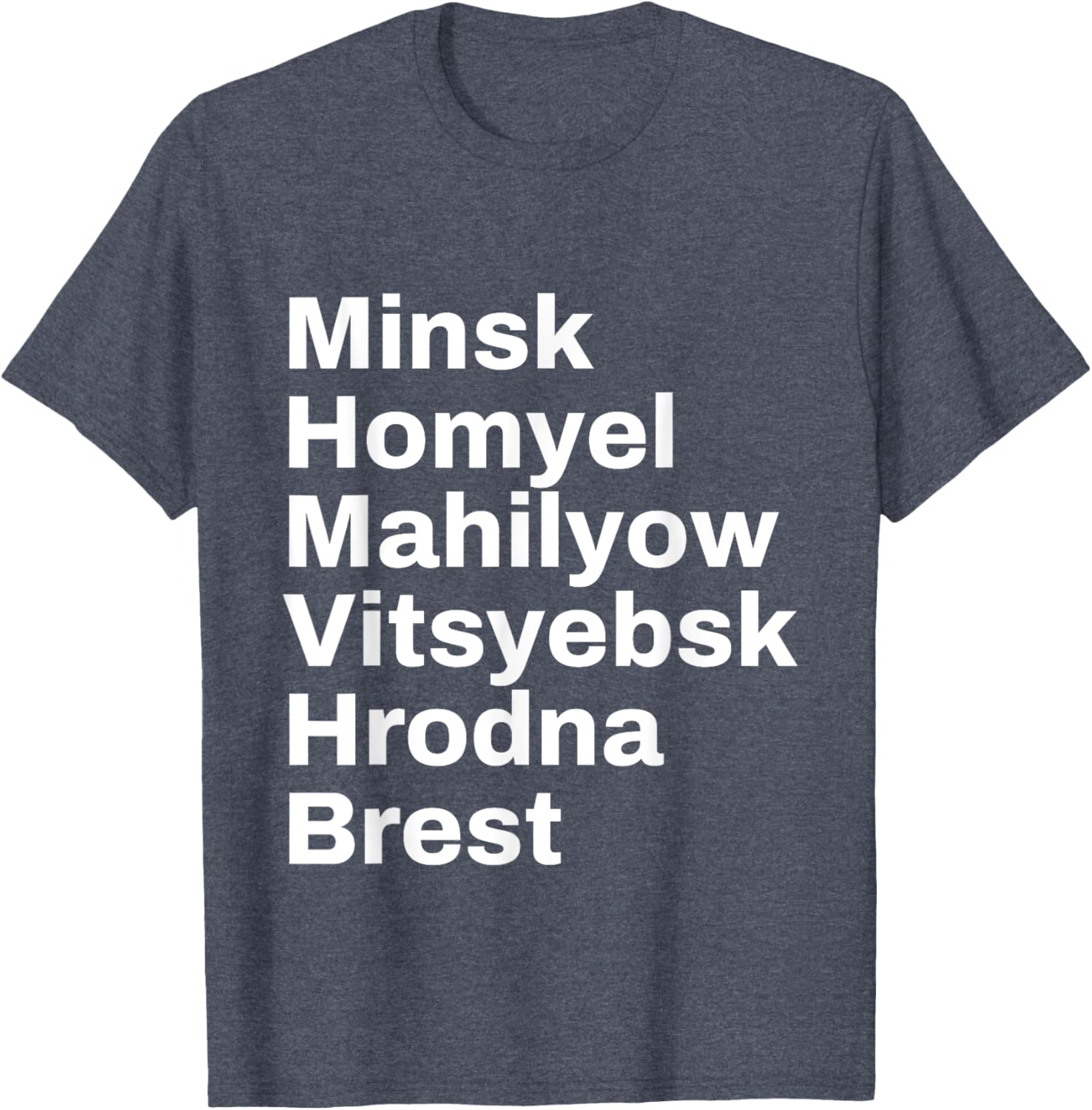 Belarus Cities Travel T-Shirt Perfect for Adventurers and Travelers - 8