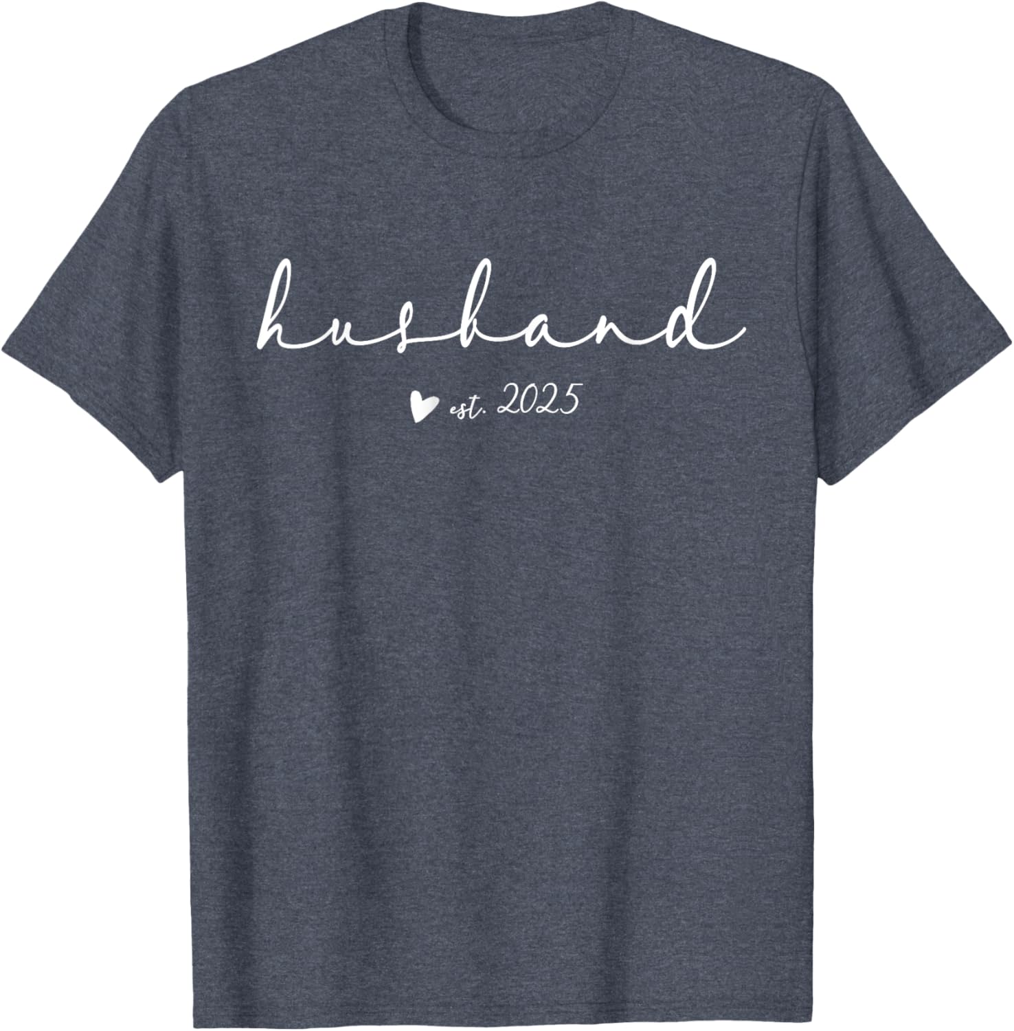 Just Married Husband T-Shirt 2025 Honeymoon Couple Gift Apparel - 2