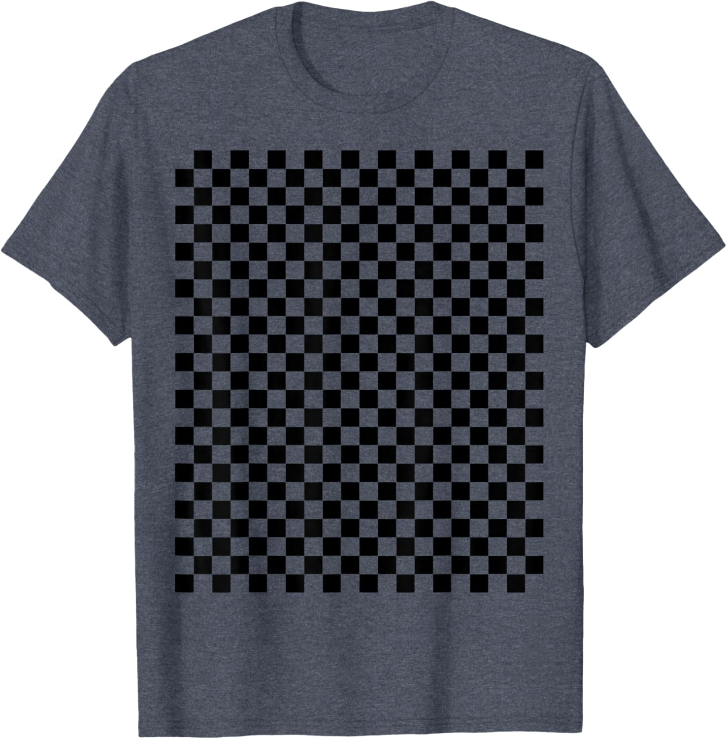 Black Checkered Skate Aesthetic T-Shirt for Trendy Style Lovers - 6
