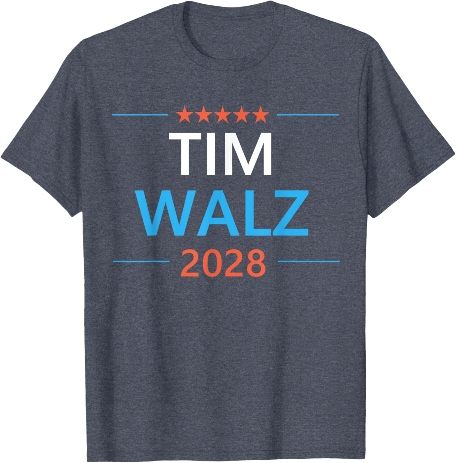 Tim Walz 2028 Presidential Campaign T-Shirt for Supporters and Fans - 11