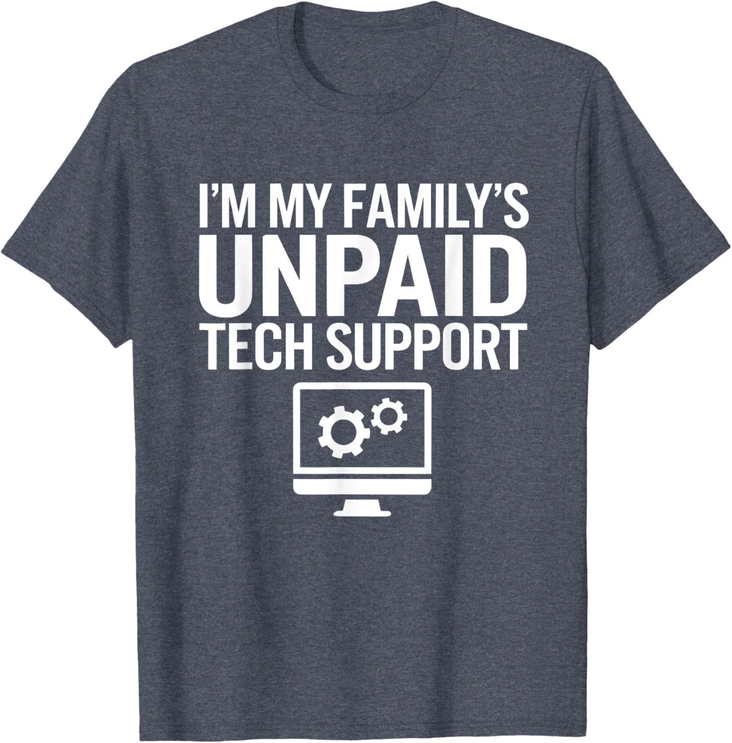 Funny Unpaid Tech Support T-Shirt for Computer Engineers Family Gift - 16