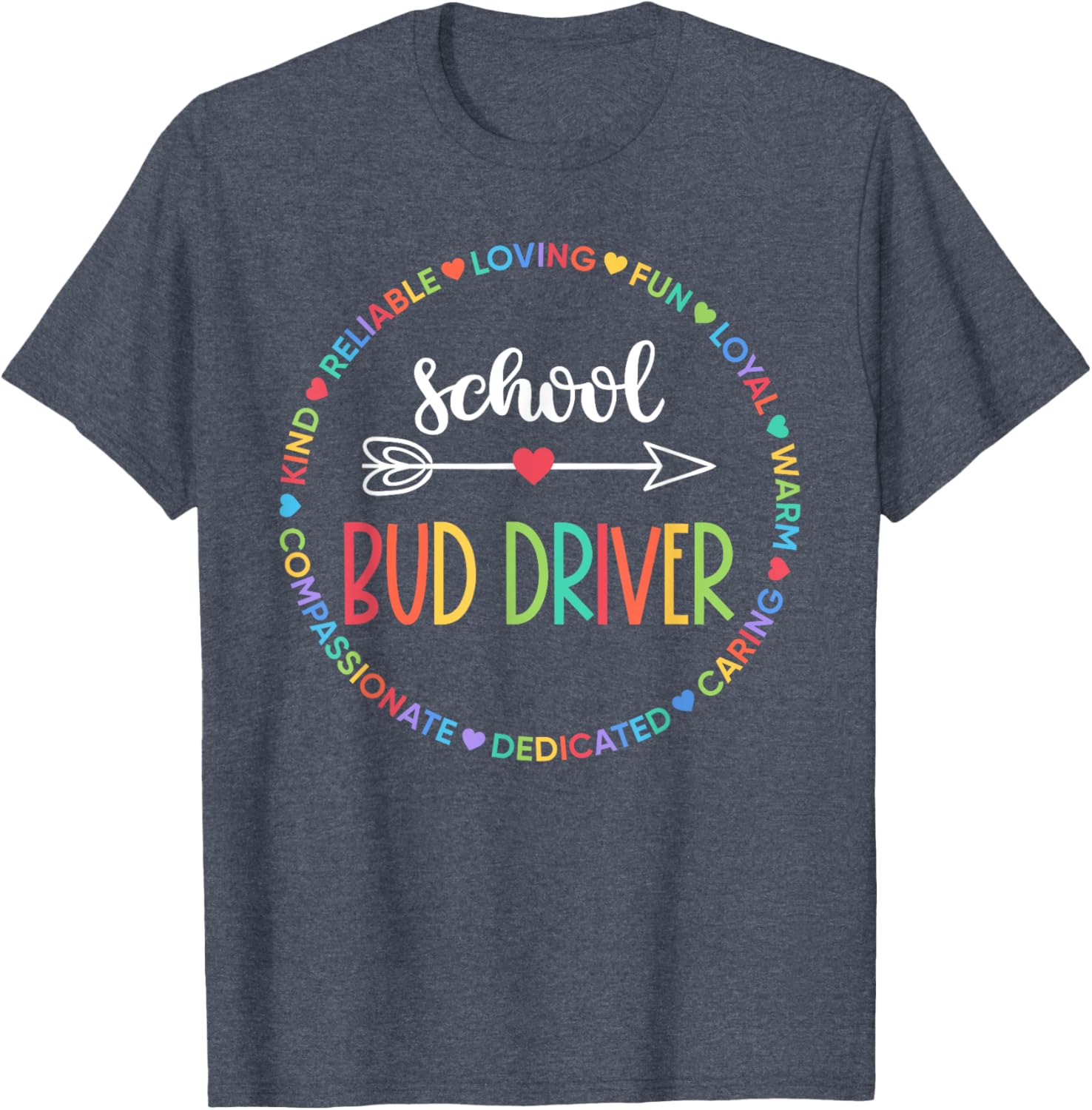 Bus Driver Squad School Bus Driver Appreciation T-Shirt Gift - 6