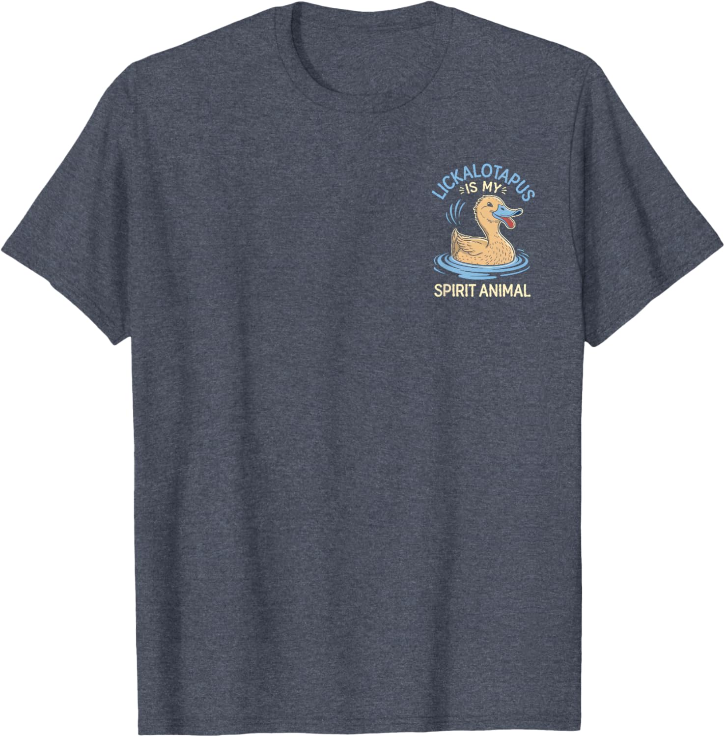Funny Lickalotapus Spirit Animal T-Shirt for Meme Lovers and Friends - 6