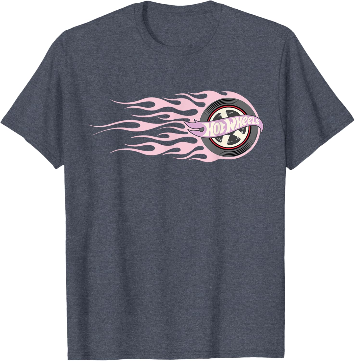 Hot Wheels Pink Flaming Tire T-Shirt for Fun and Stylish Adventures - 7