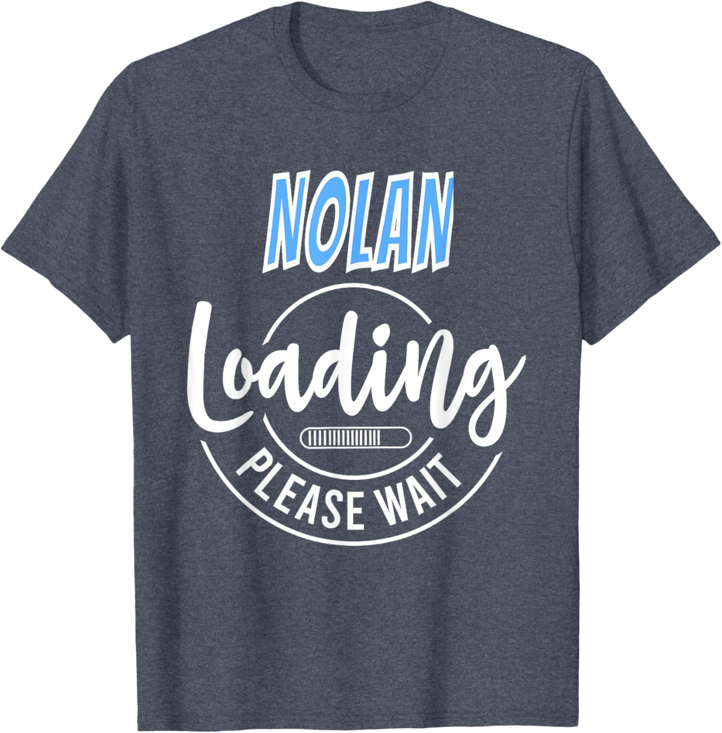 Nolan Custom Personalized Baby Boy Loading T-Shirt for Baby Showers - 13
