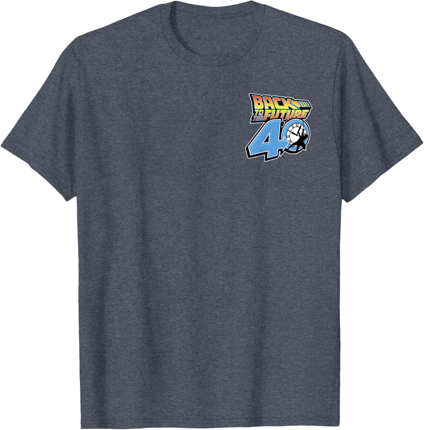 Back To The Future 40th Anniversary Time Machine POV T-Shirt for Fans - 2