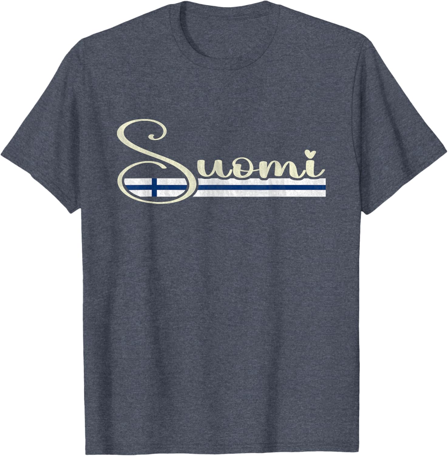 Suomi Finland Script T-Shirt Stylish Clothing for Proud Finns - 15