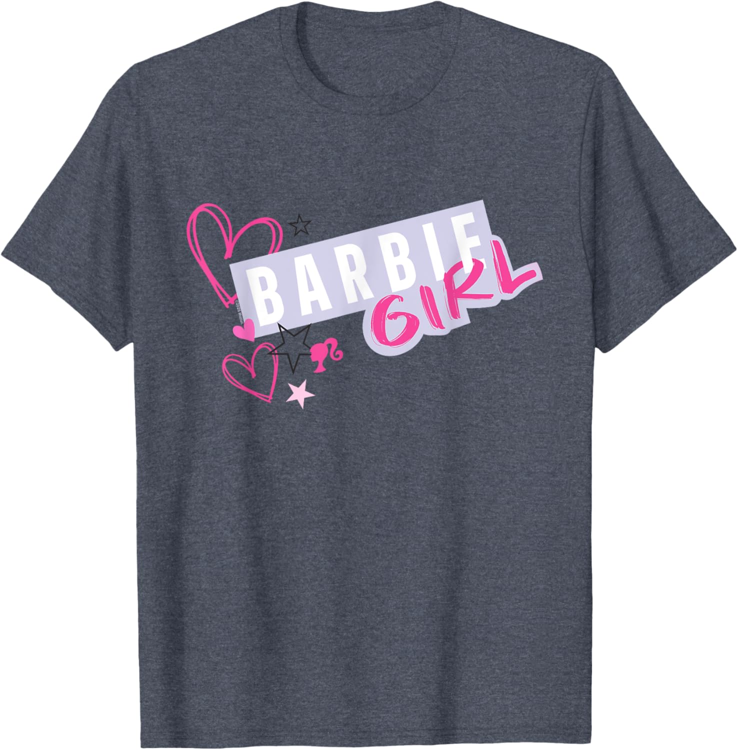 Barbie Girl and Hearts T-Shirt for Fun Fashionable Outfits - 5