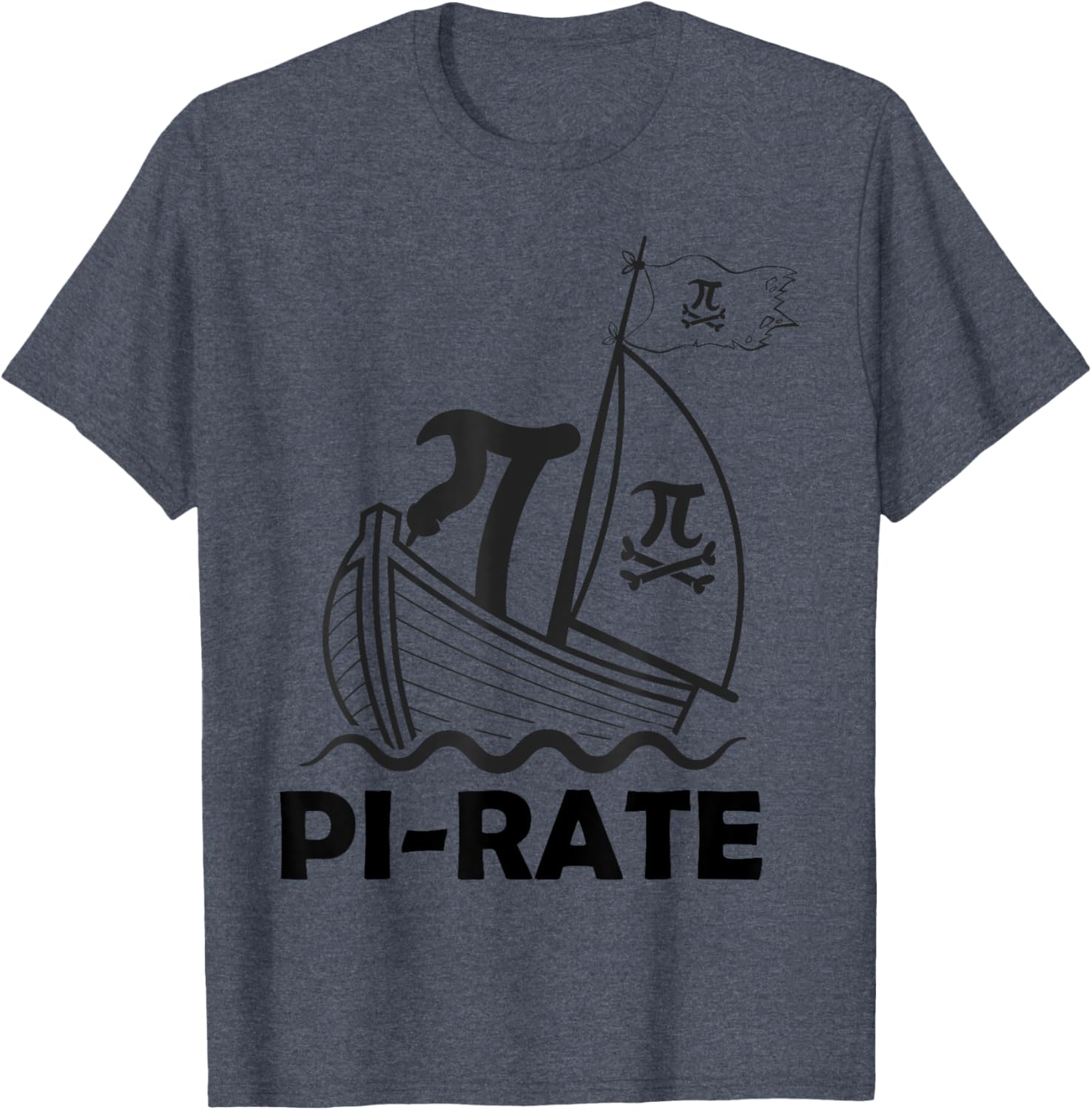 Funny Pirate Math Teacher Pi Day T-Shirt for Math Lovers and Teachers - 6