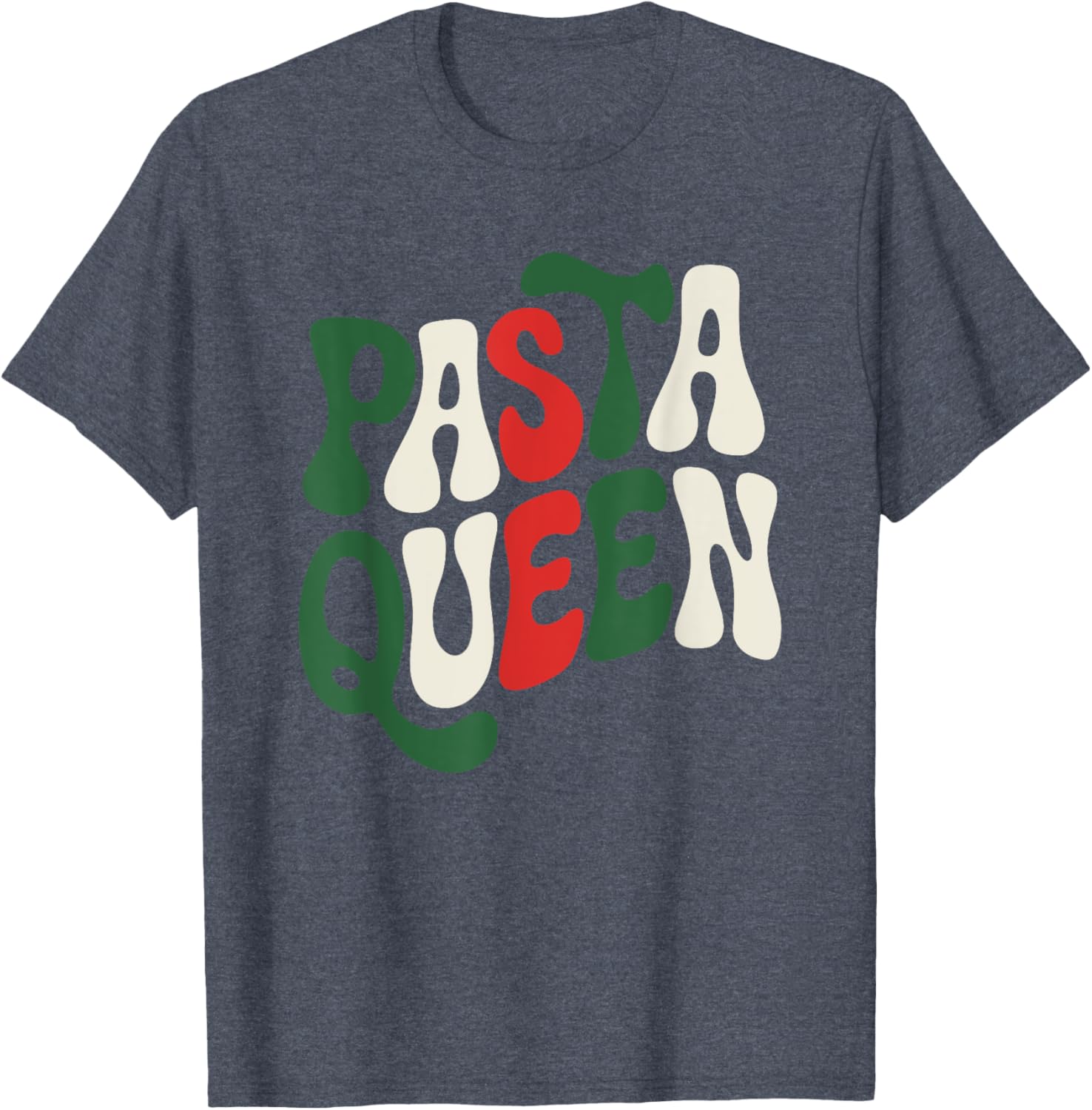 Pasta Queen T-Shirt for Pasta Lovers - Cute Italian Spaghetti Design - 6