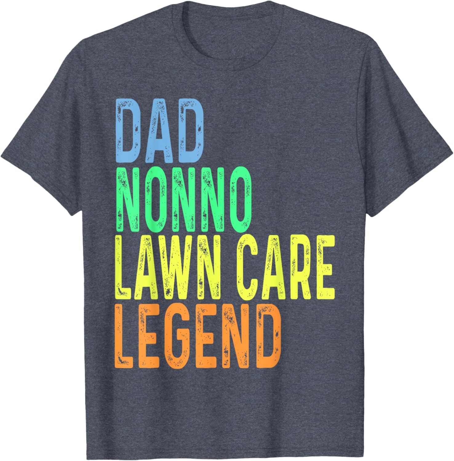 Funny Dad Nonno Lawn Care Legend T-Shirt for Grass Mowing Enthusiasts - 10
