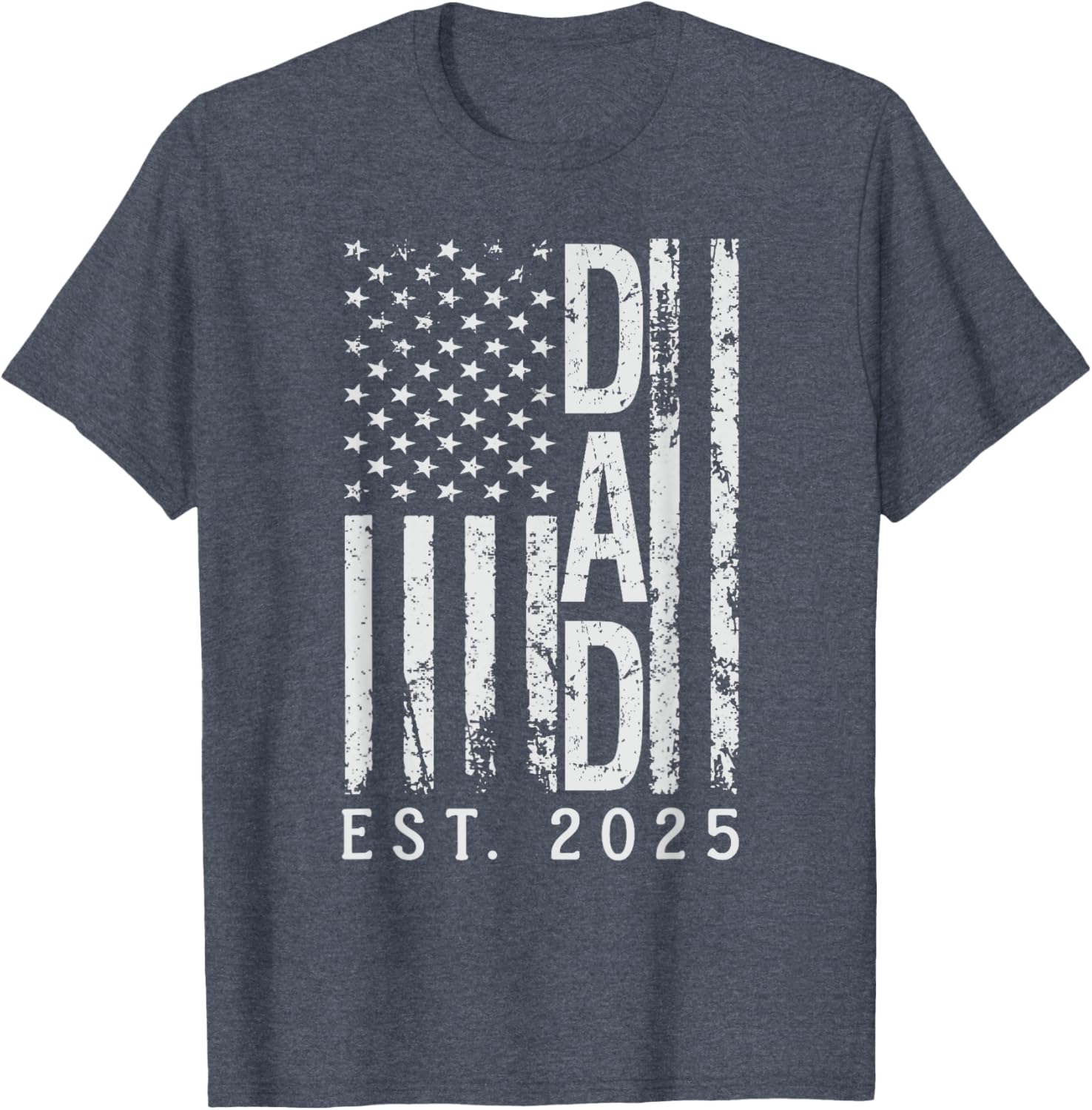 Funny Dad Est. 2025 T-Shirt for Soon-to-Be New Dads - Perfect Gift - 10