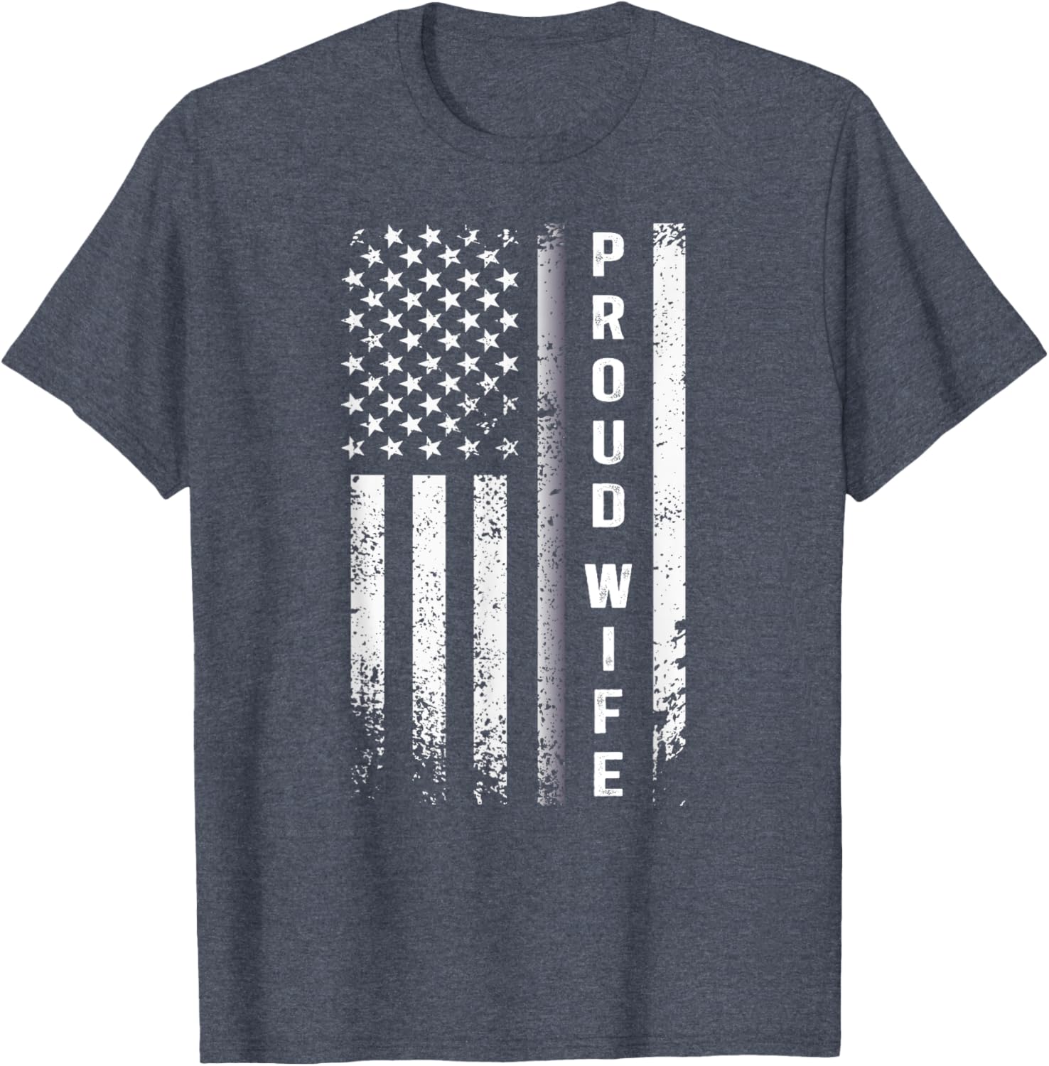 Proud Corrections Officer Wife US Flag T-Shirt Stylish and Comfortable Apparel - 20