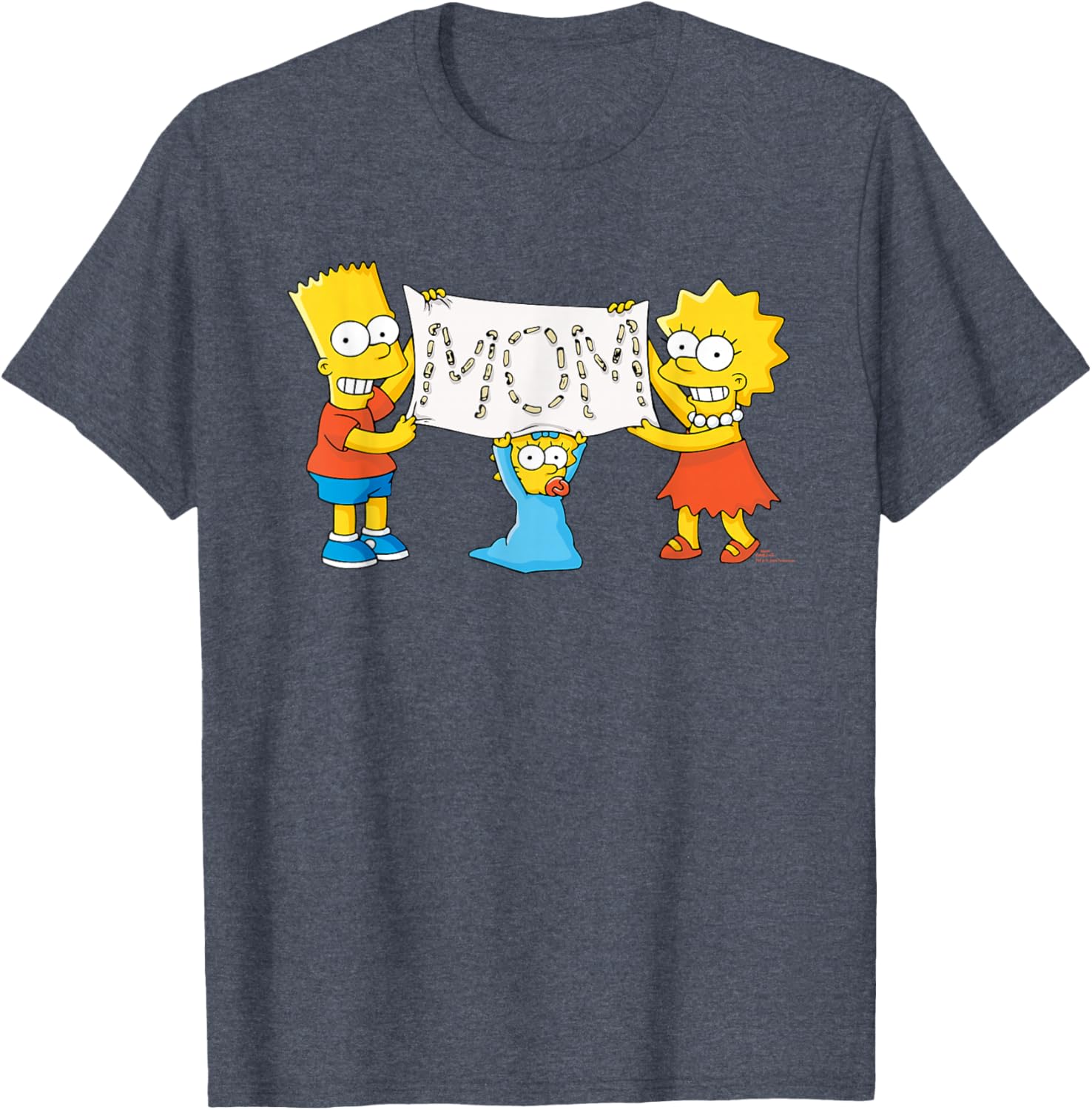 The Simpsons Macaroni Art T-Shirt Perfect Mother's Day Birthday Gift - 16