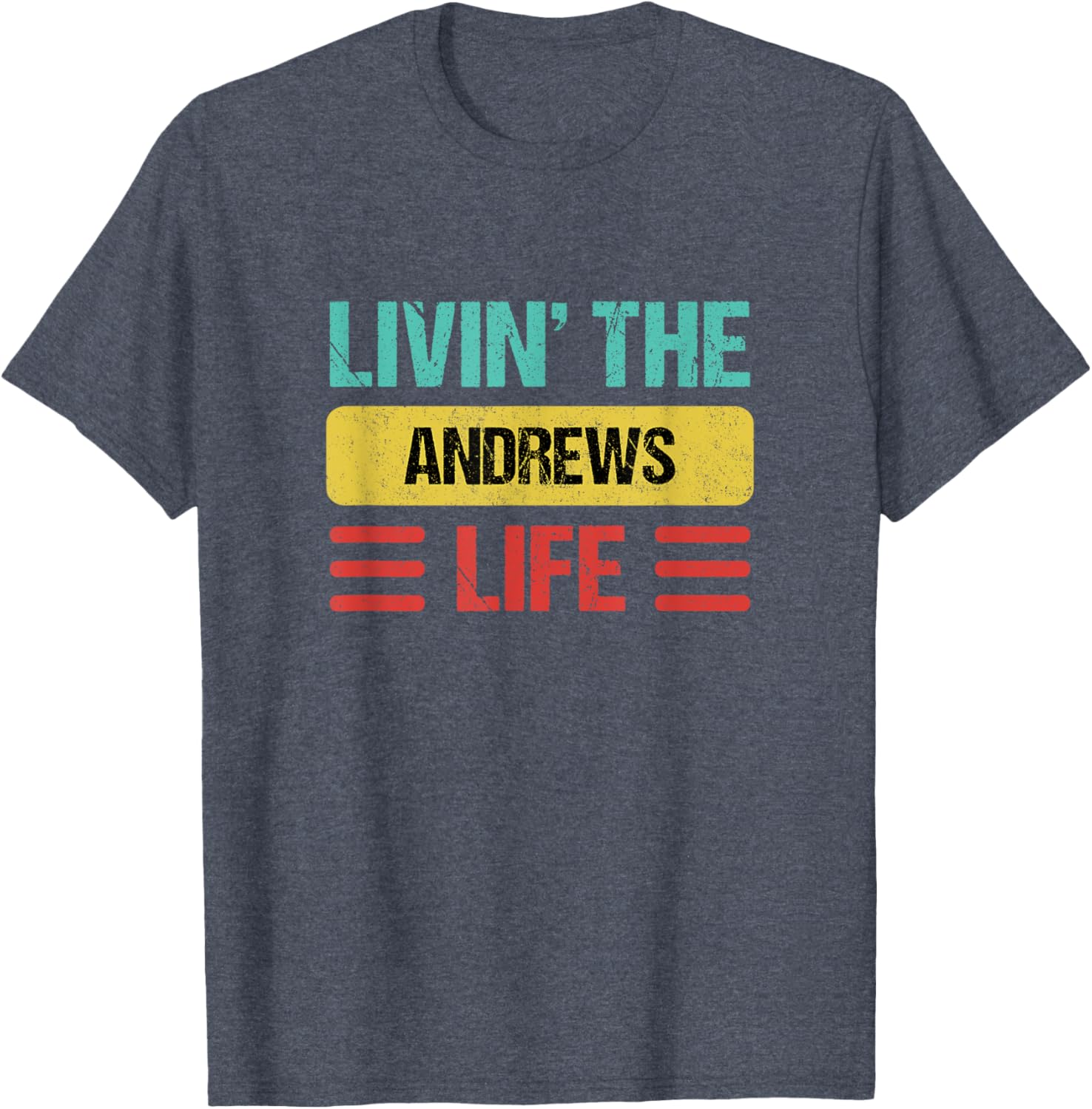 Personalized Andrews Name T-Shirt for Cool Casual Style and Fun - 5