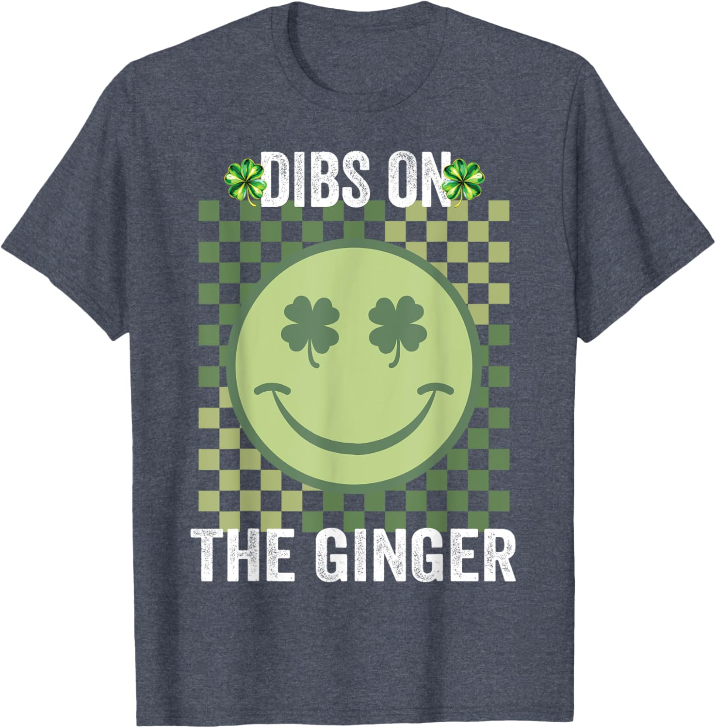 Dibs on the Ginger St Patrick's Shamrock T-Shirt for Women and Girls - 18