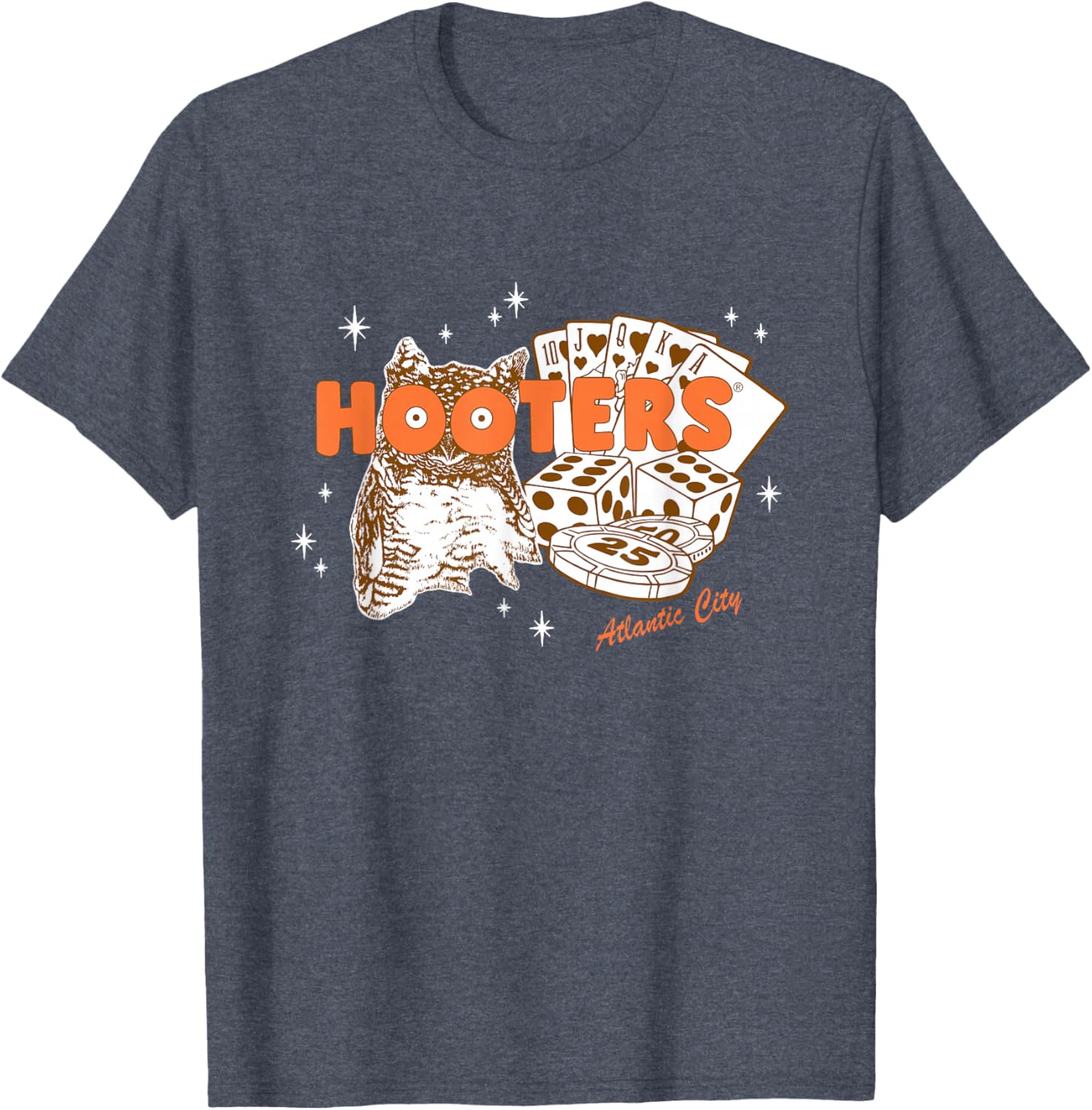 Hooters Atlantic City T-Shirt Perfect for Fans of Fun and Comfort - 6