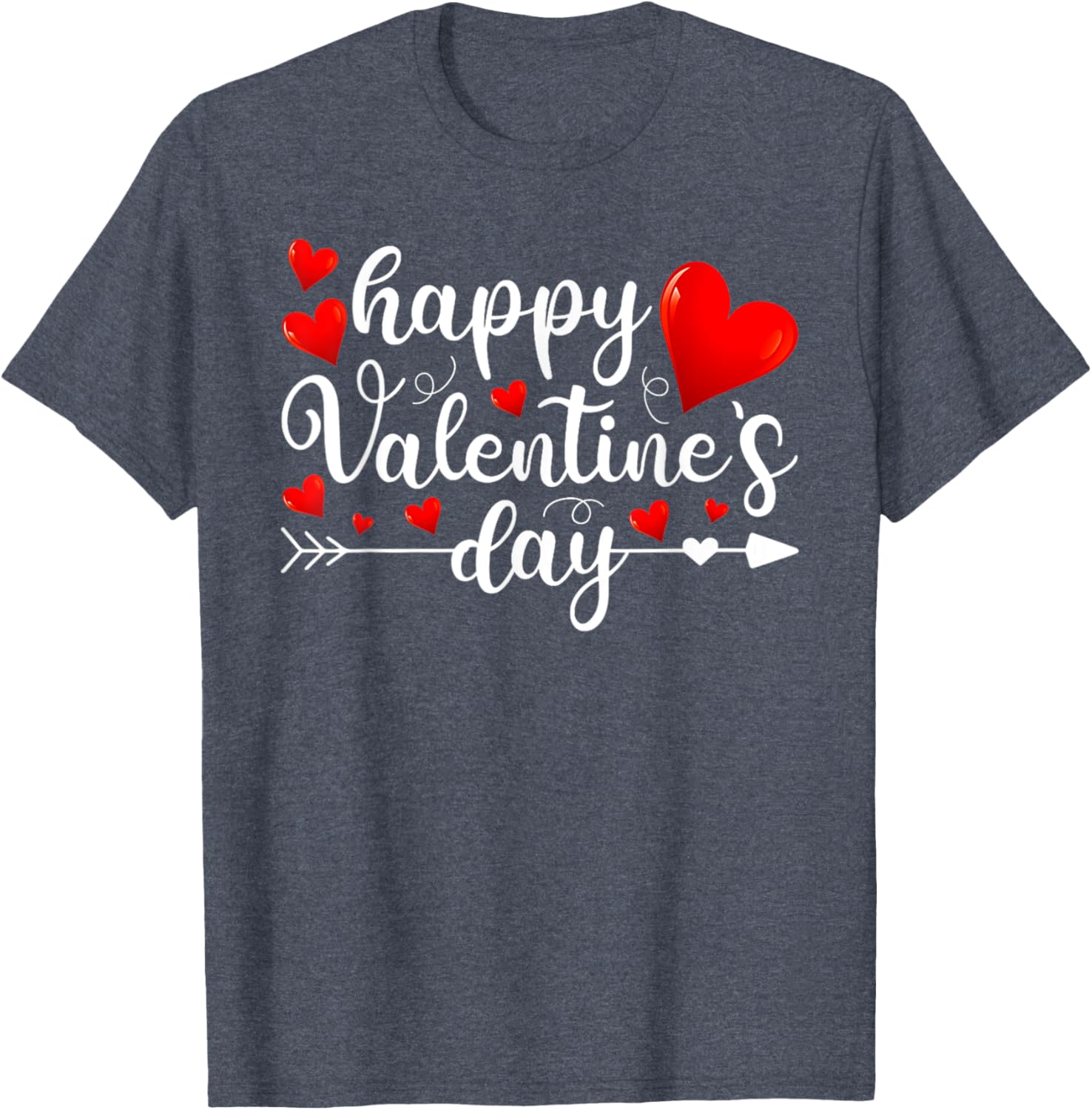 Funny Heart Love T-Shirt for Men and Women Perfect for Valentine's Day - 14
