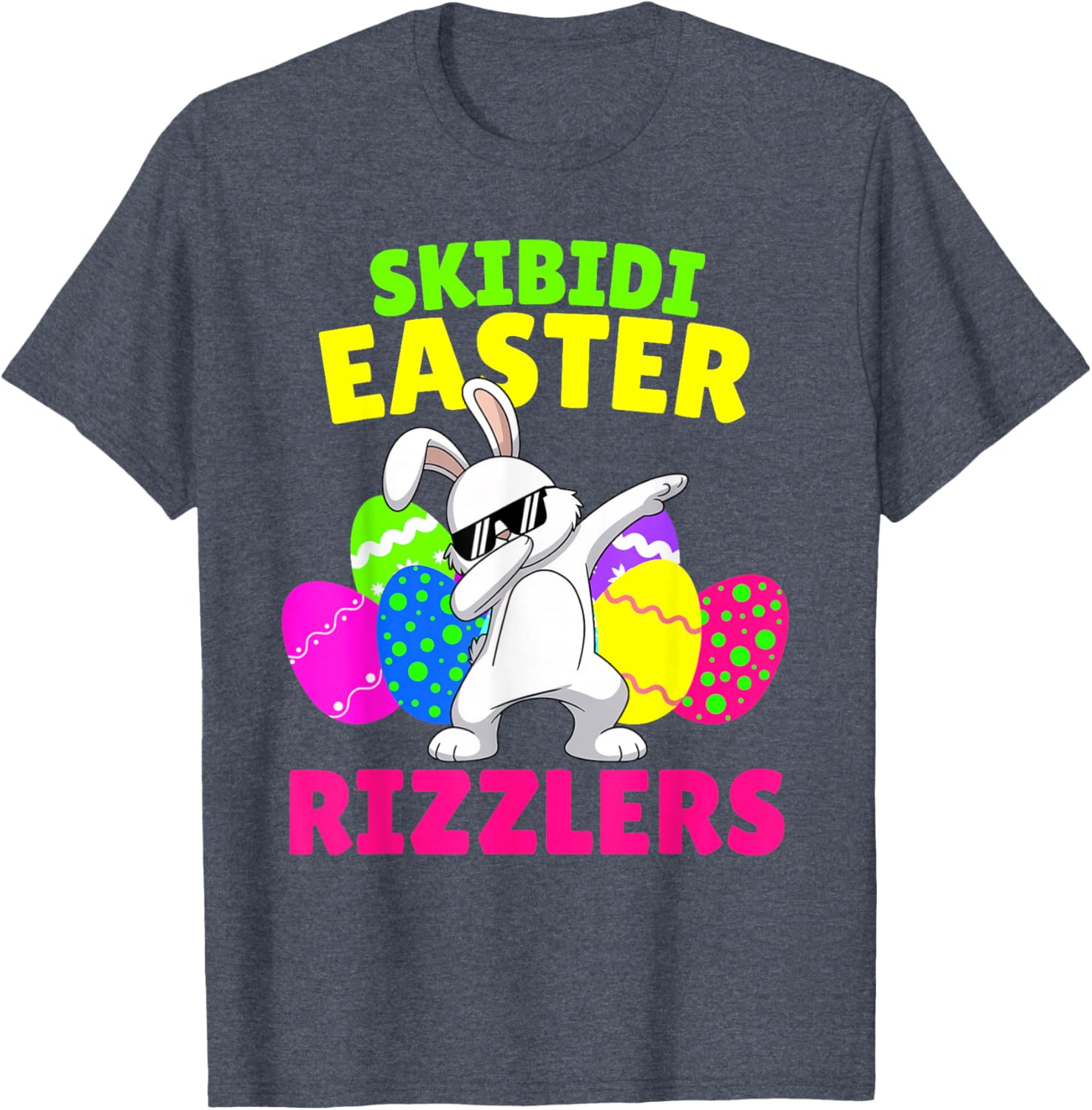 Skibidi Easter T-Shirt for Gen Alpha Tweens - Fun Rizzler Design - 6