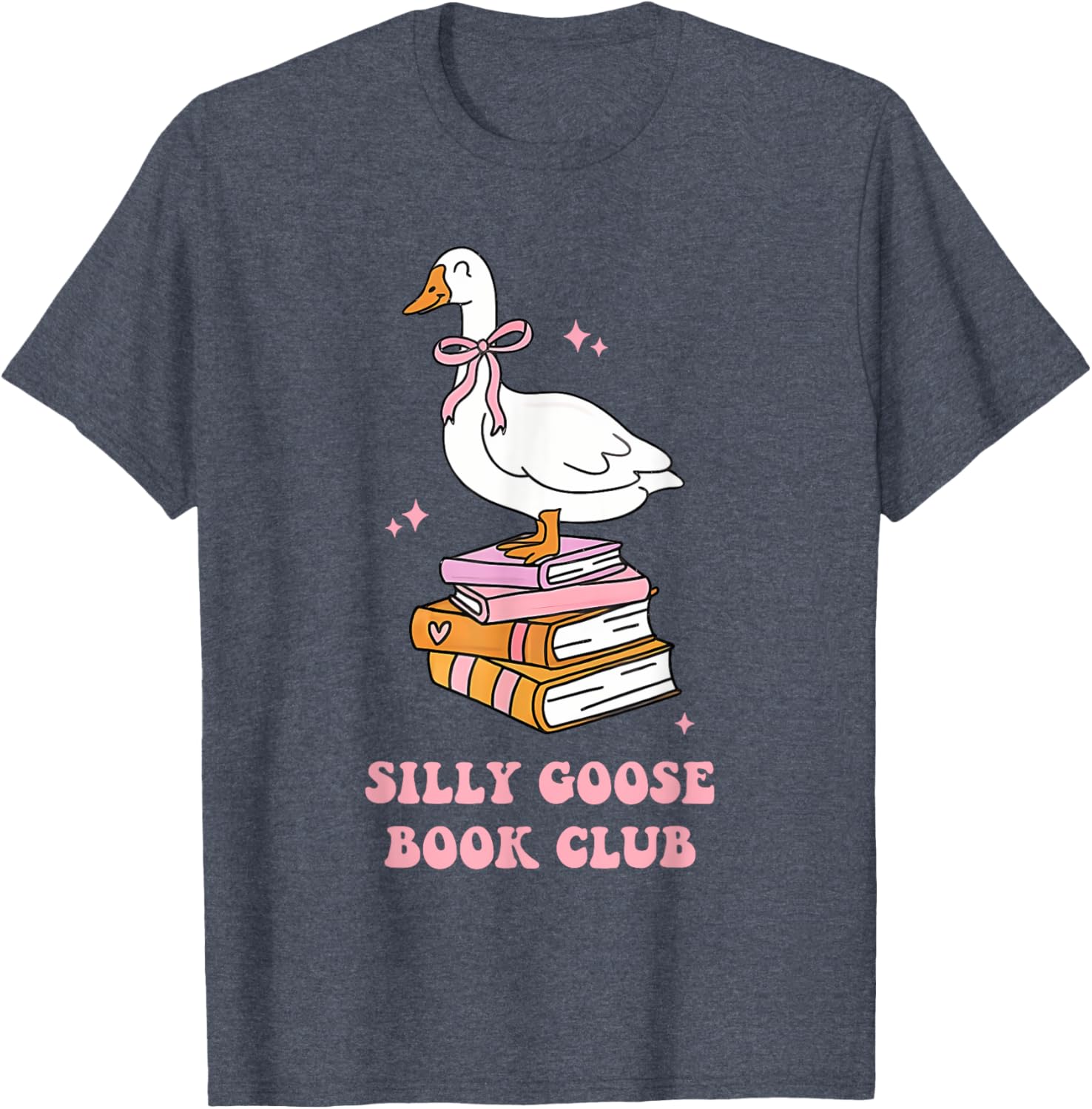 Silly Goose Book Club Funny T-Shirt for Book Lovers and Readers - 5