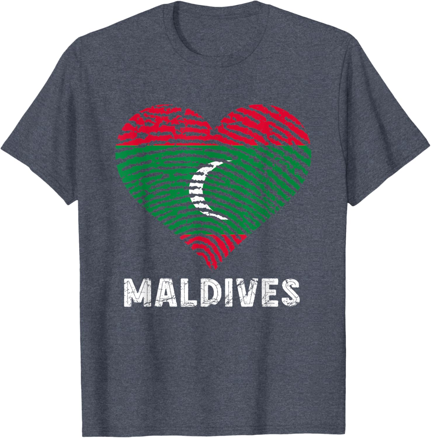 Maldives Pride T-Shirt with Maldivian Flag - Stylish Casual Wear - 23