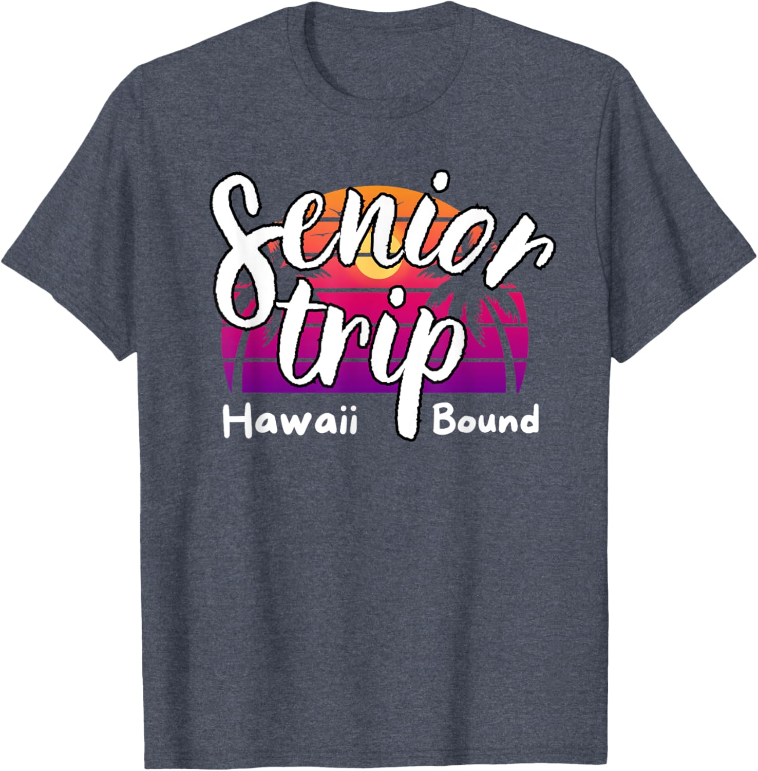 Senior Trip Hawaii Bound Tropical Family Vacation T-Shirt 2025 - 12