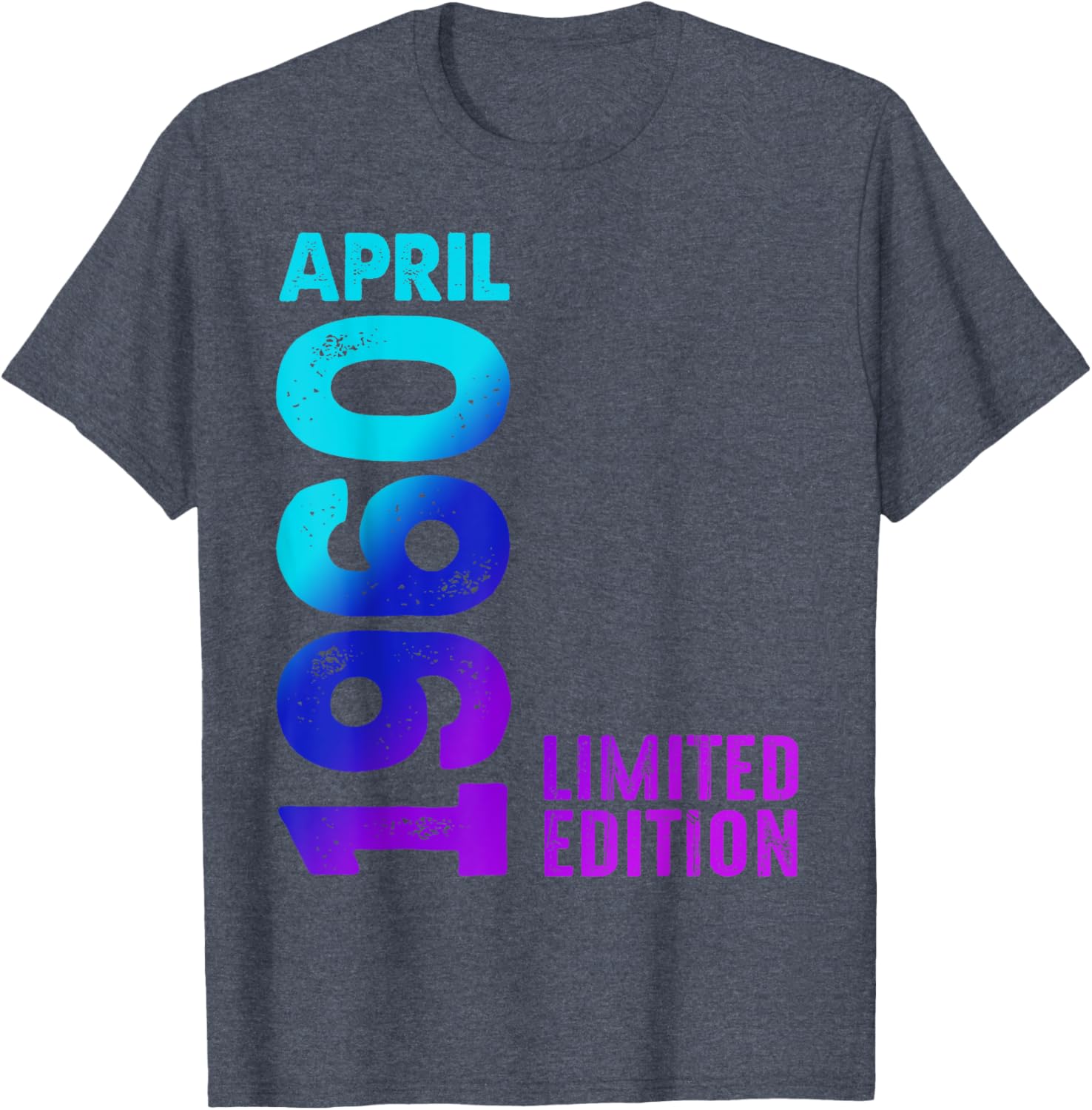 Limited Edition 1960 Retro Vintage T-Shirt for April Celebrations - 10