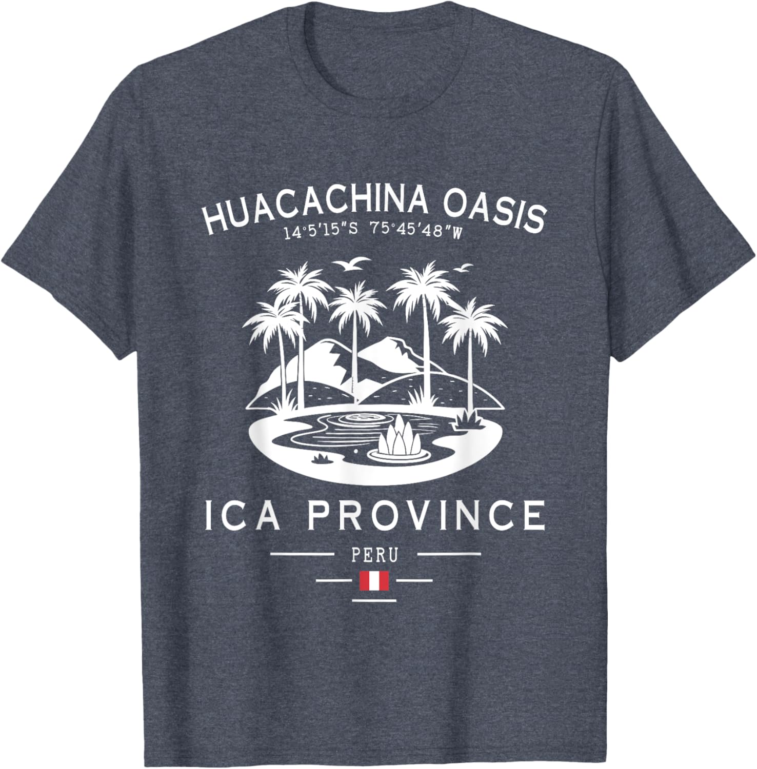 Huacachina Oasis T-Shirt Perfect for Adventure Lovers in the Peruvian Desert - 14