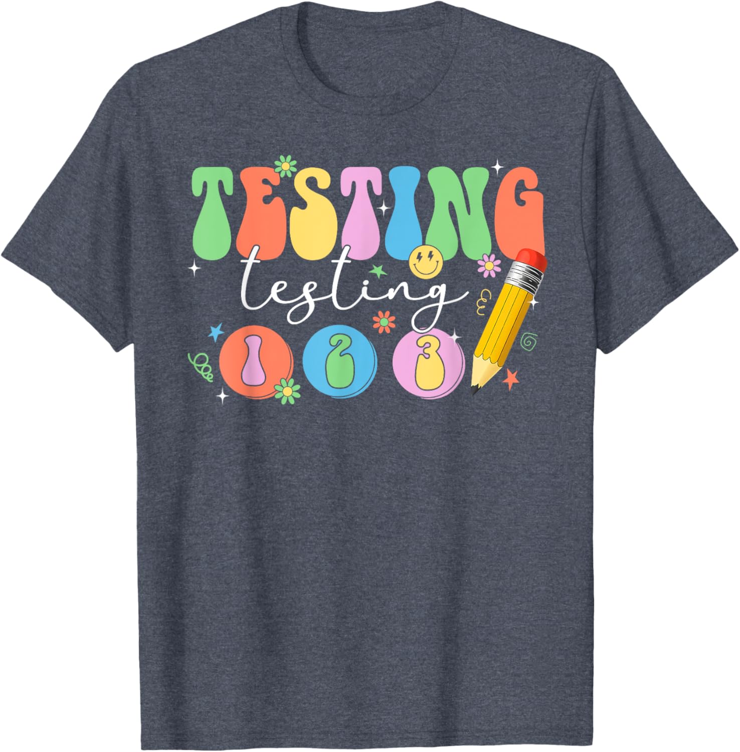 Test Day STAAR Exam Teacher Student T-Shirt for Fun Classroom Spirit - 12
