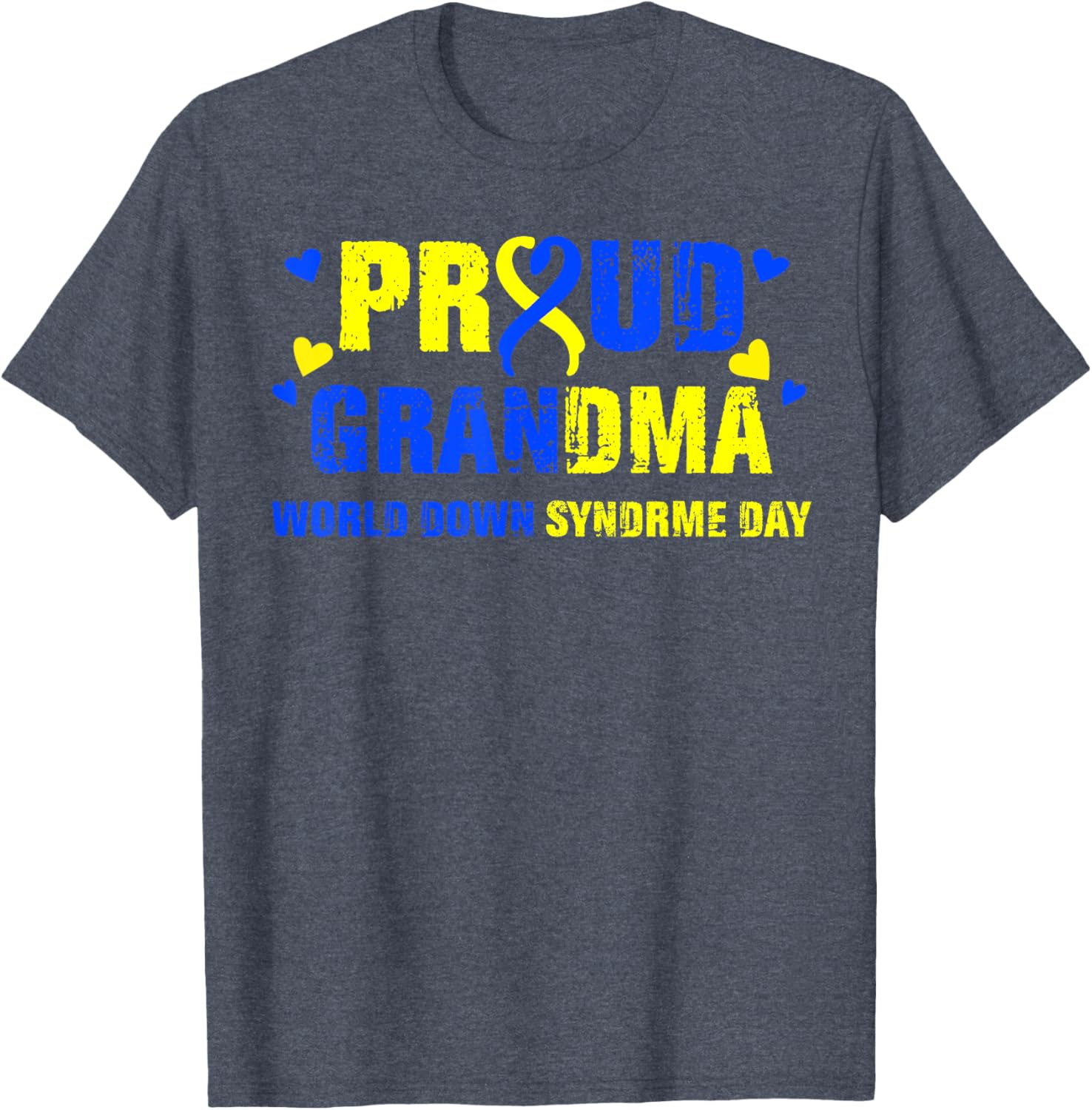 Down Syndrome Grandma Awareness T-Shirt for Proud Family Members - 21