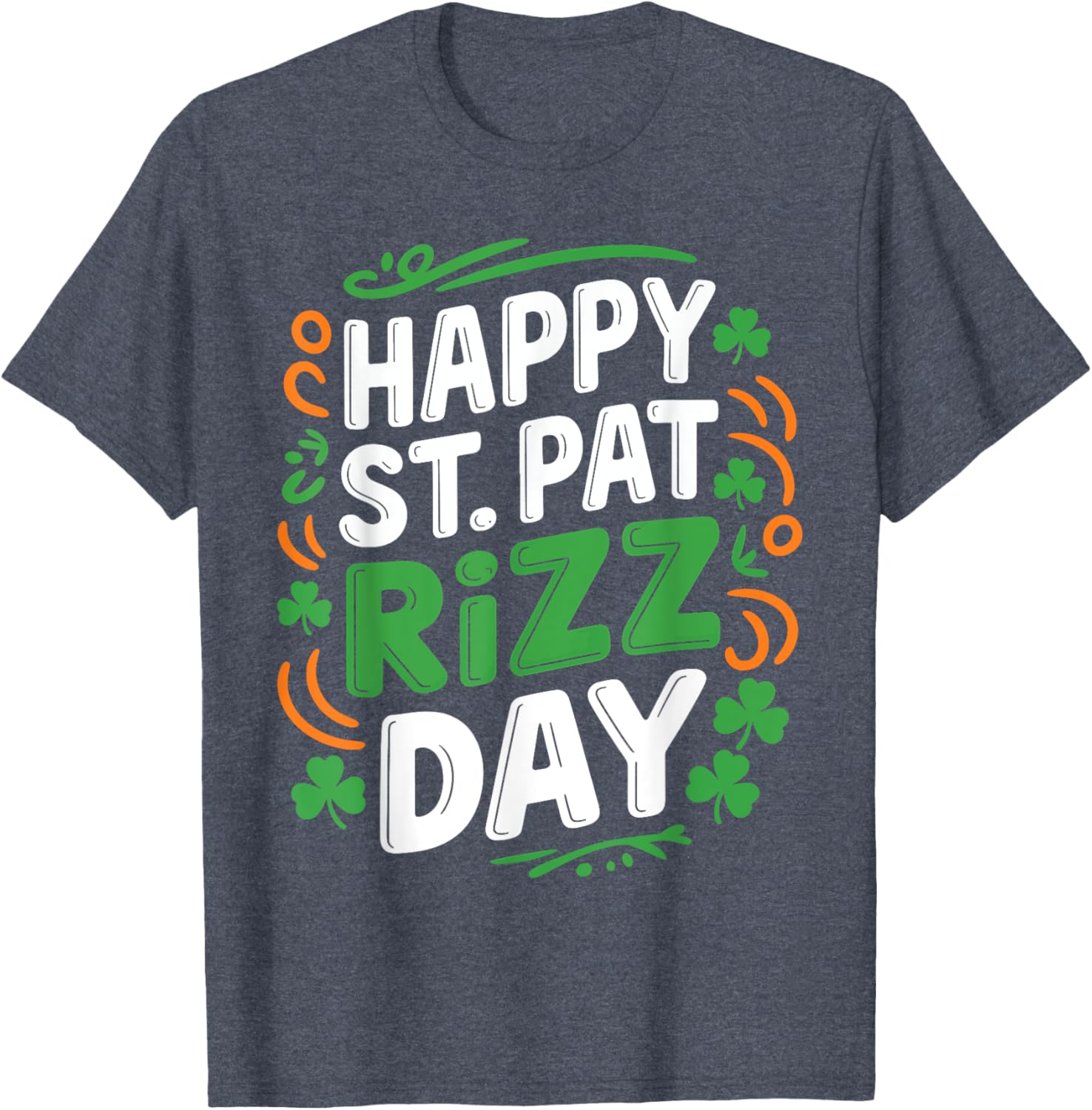 Happy St Pat Rizz Day St Patrick's Day Irish T-Shirt for Celebration - 17