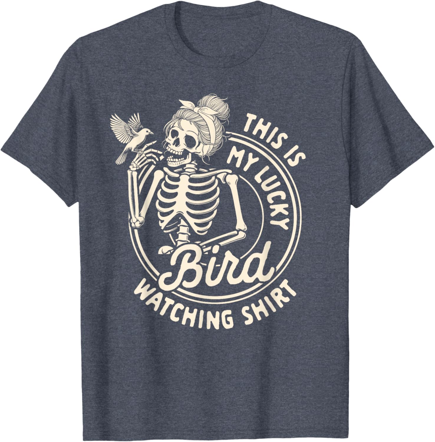 Lucky Bird Watching T-Shirt for Bird Enthusiasts and Nature Lovers - 3