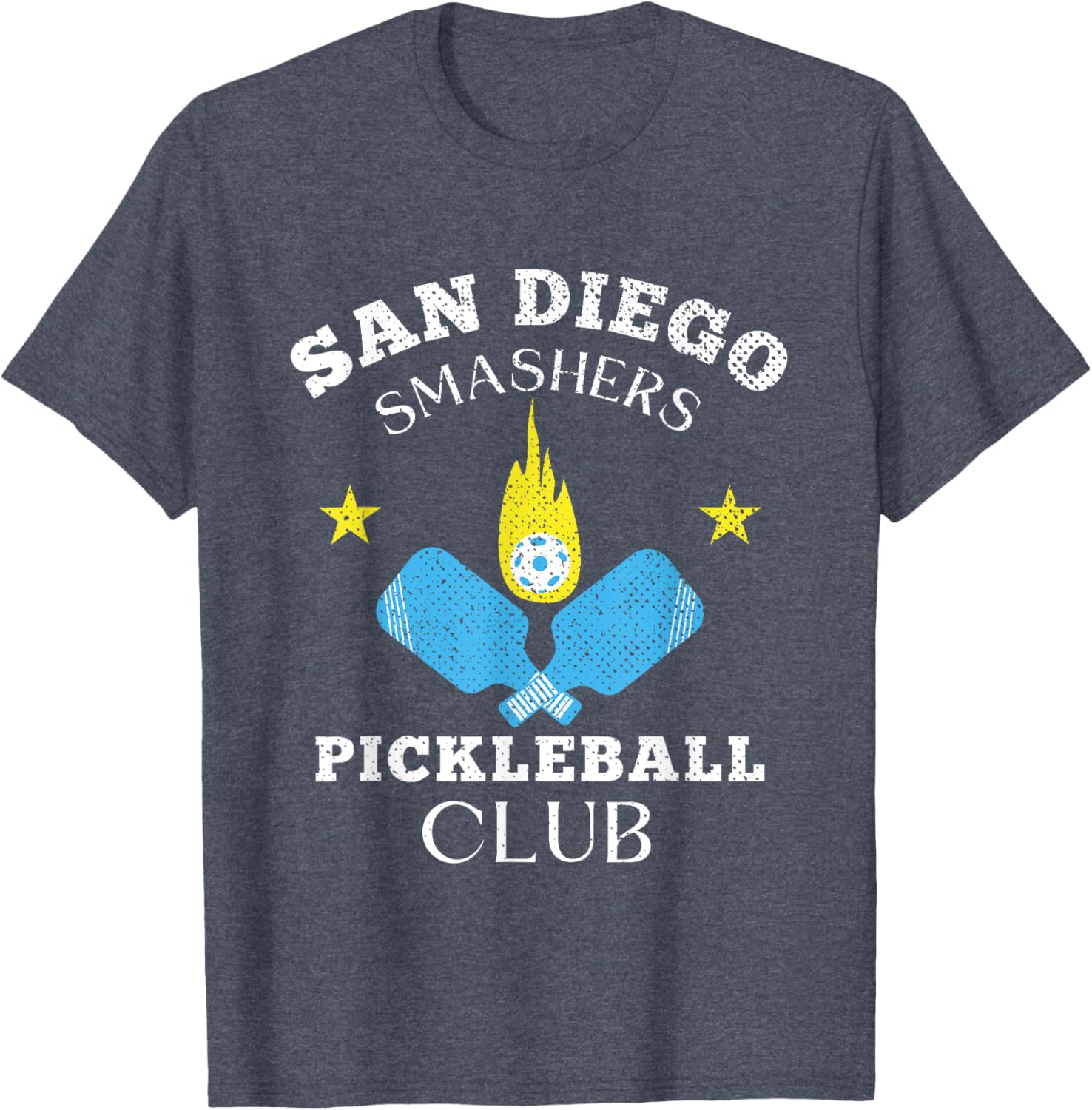 Pickleball Club Smashers T-Shirt for San Diego Fans and Players - 1