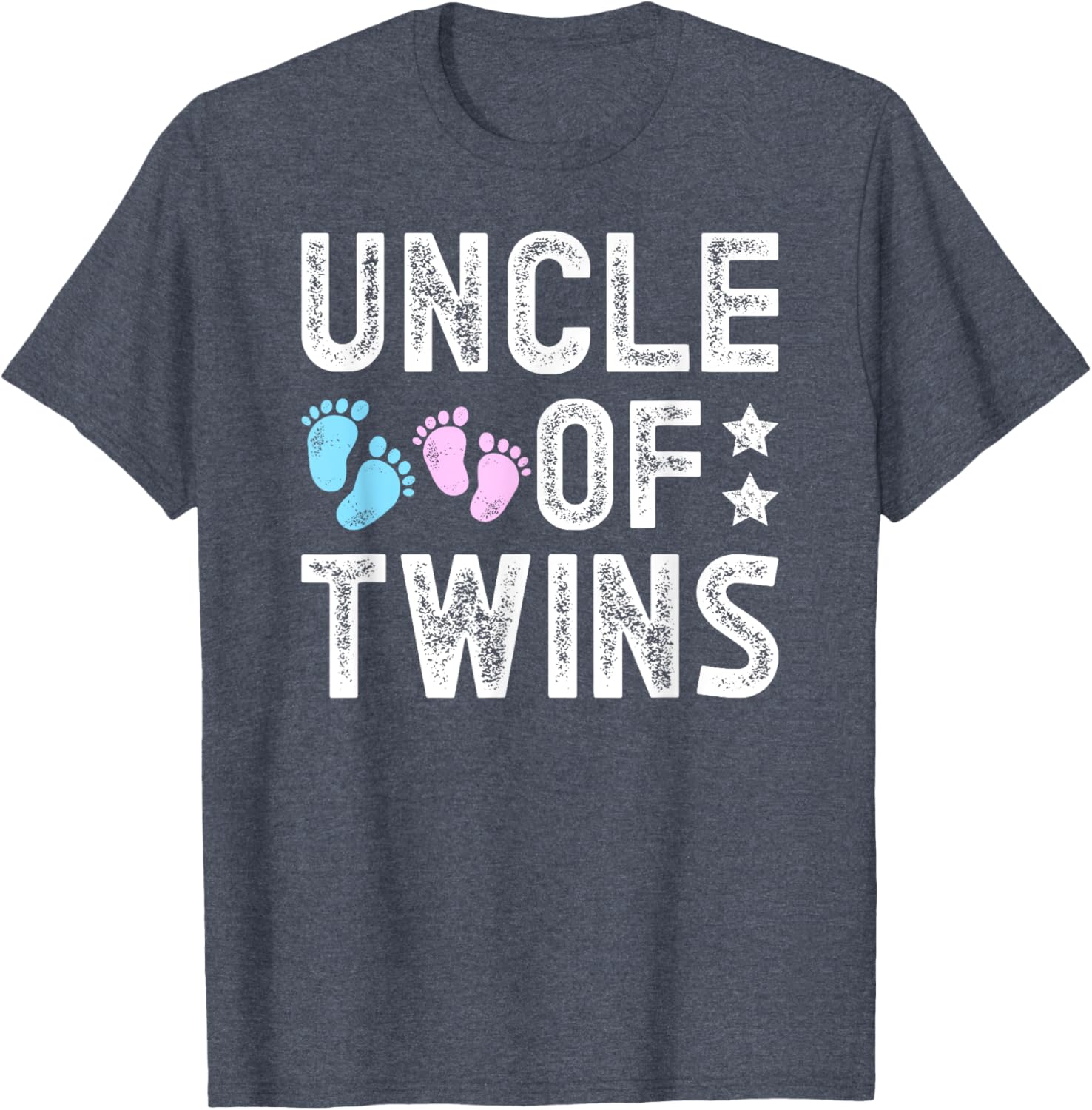 Proud Twin Uncle T-Shirt for Uncles of Twins - Fun and Stylish Design - 6