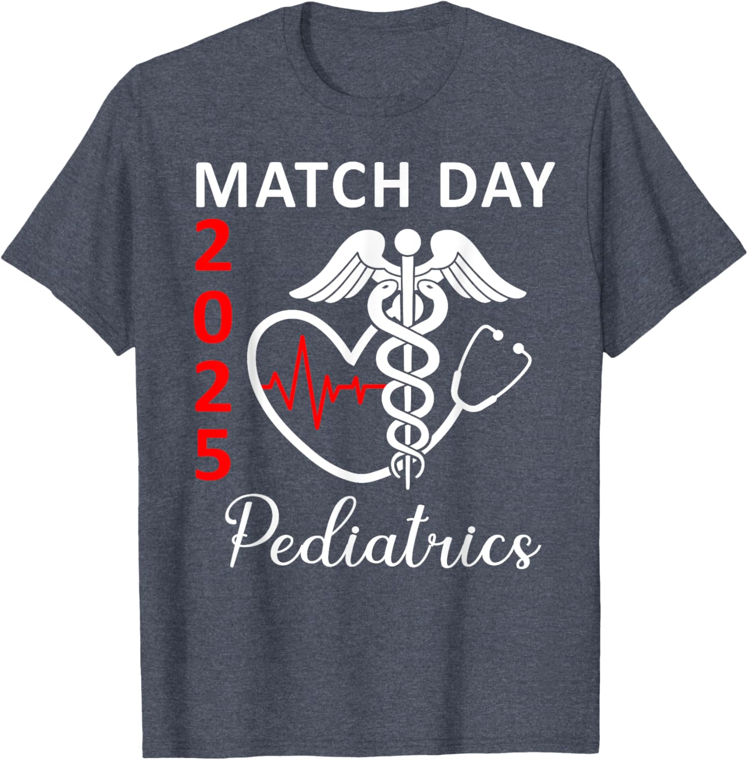 Match Day 2025 Pediatrics Residency Future Doctor MD T-Shirt for Kids - 13