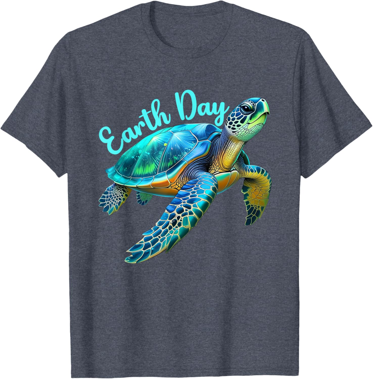 Sea Turtle Earth Day T-Shirt for Men and Women - Save the Planet! - 10