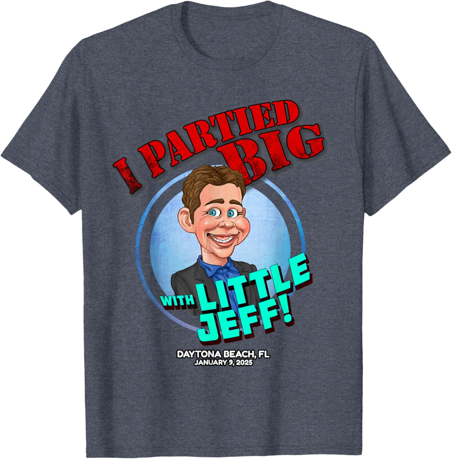 Little Jeff Daytona Beach T-Shirt for Men and Women - 2025 Casual Style - 10