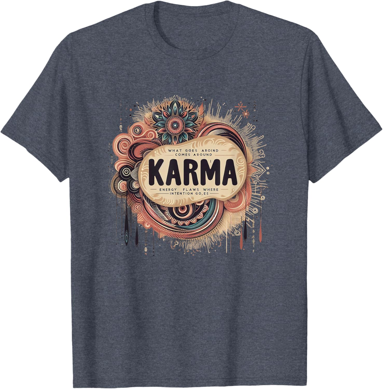 Inspirational Karma Quote Tee - Spread Positive Energy with Style - 5