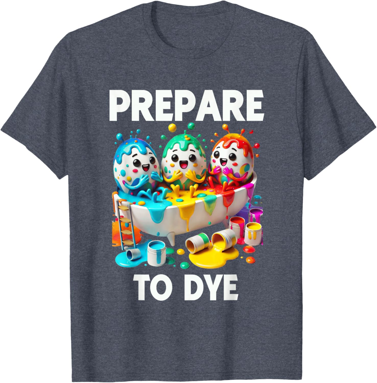 Prepare To Dye Funny Easter Egg T-Shirt for Men and Women - 9