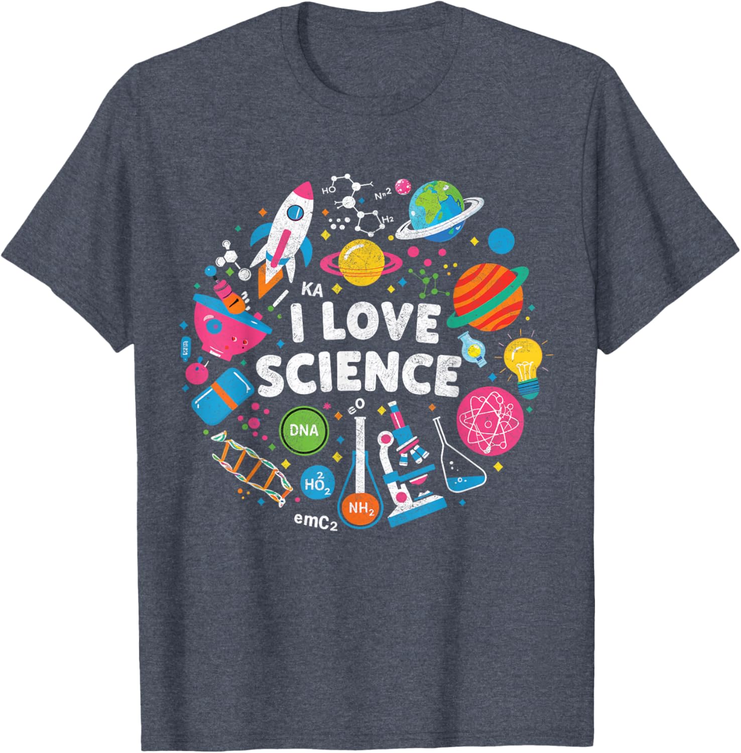I Love Science T-Shirt for Kids - Perfect Gift for Young Science Lovers - 11