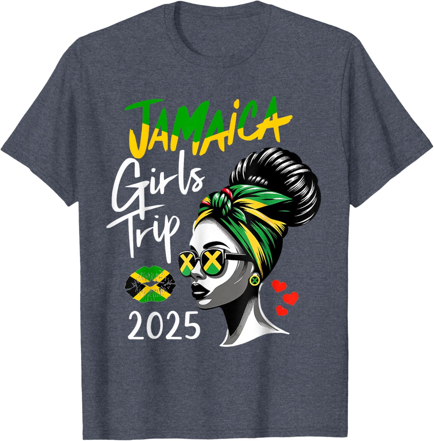 Jamaica Girls Trip 2025 Matching Summer Vacation T-Shirt for Women - 6