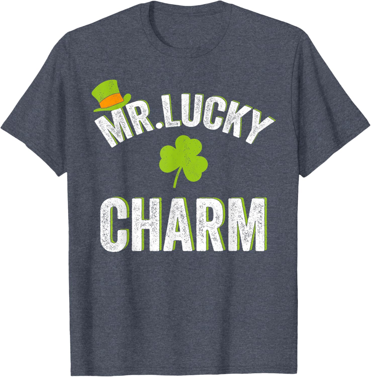 Mr Lucky Charm St Patricks Day T-Shirt for Kids and Men Fun & Festive - 17