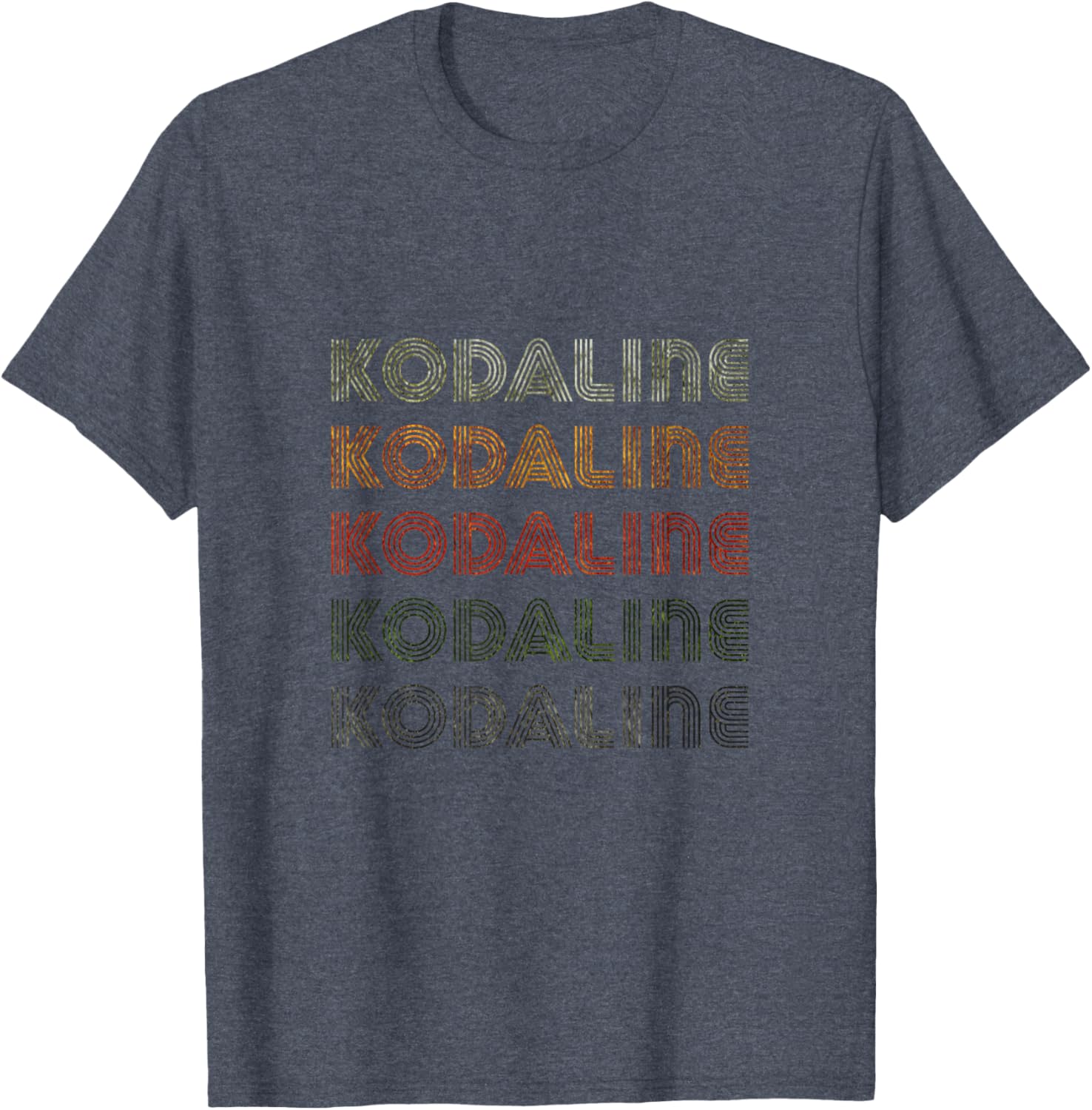 Love Heart Kodaline Vintage Black Tee Grunge Style T-Shirt for Fans - 13