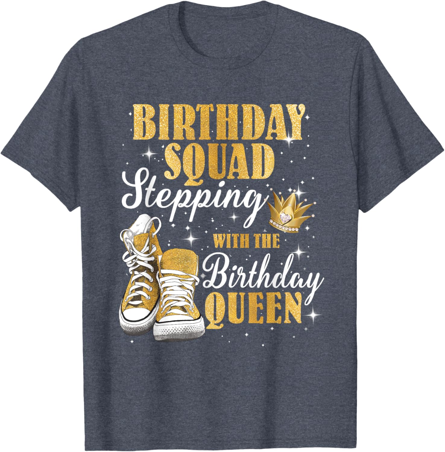 Birthday Queen T-Shirt with Diamond Crown for Celebrating in Style - 9