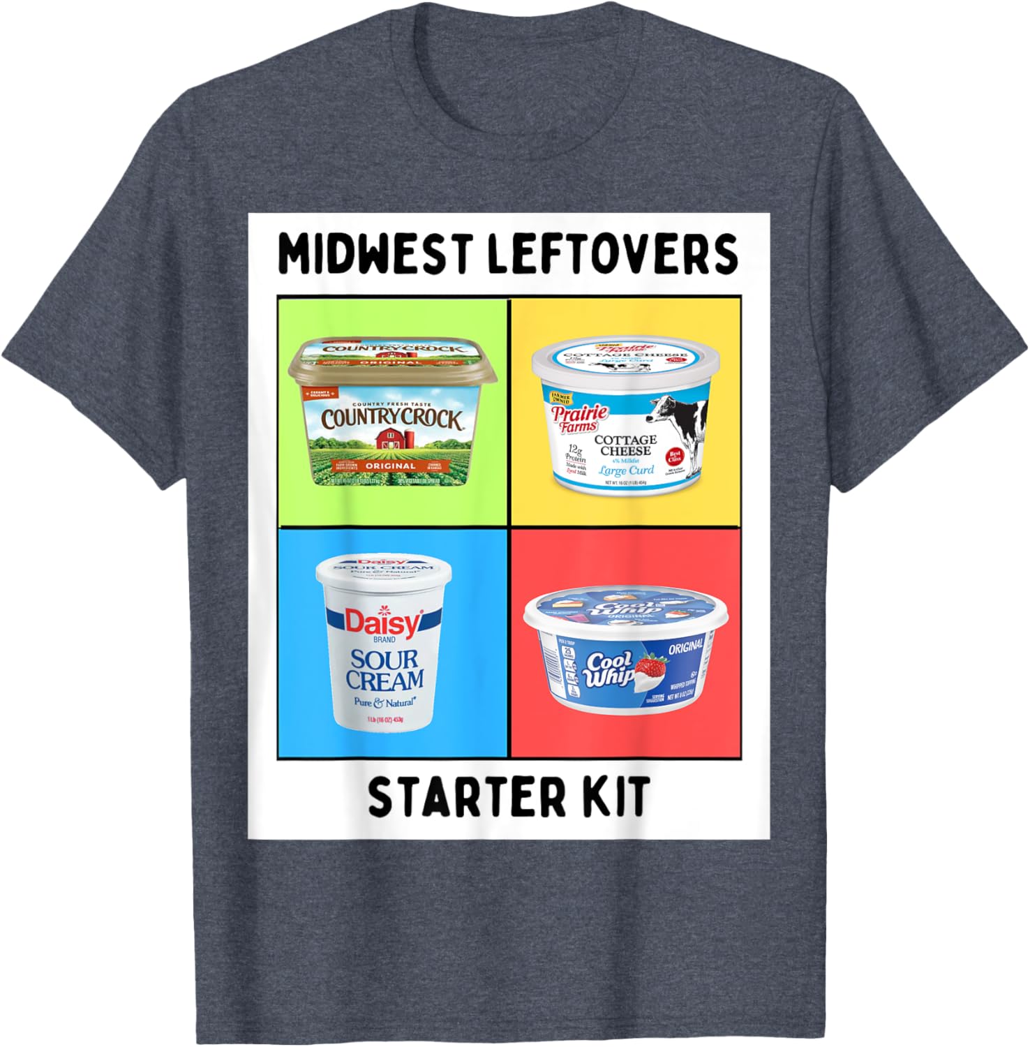 Midwest Leftovers Starter Kit T-Shirt for Fun & Casual Style - 7