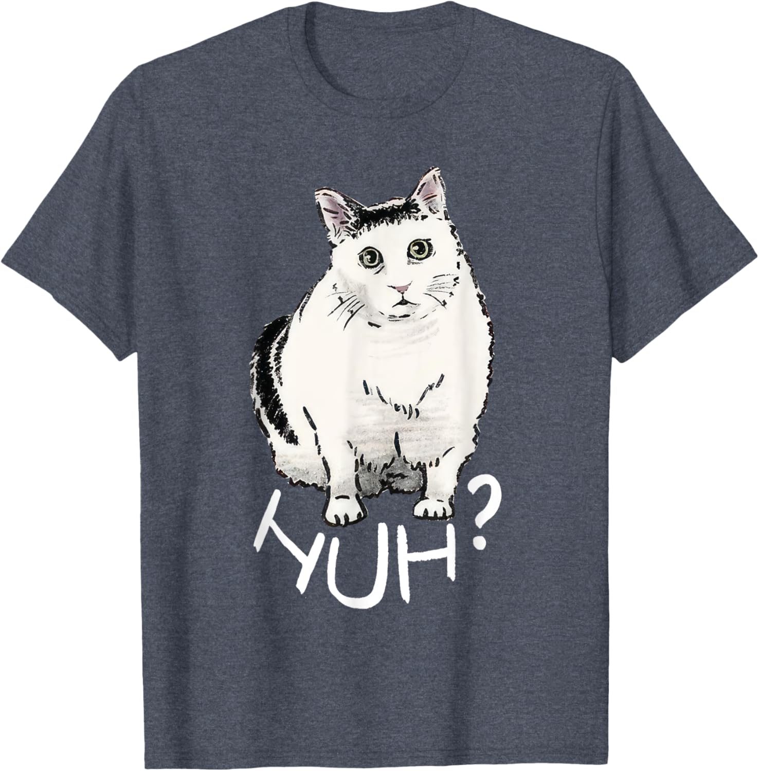 Funny Huh Cat Meme T-Shirt for Men, Women, and Kids - Cute & Comfy! - 5
